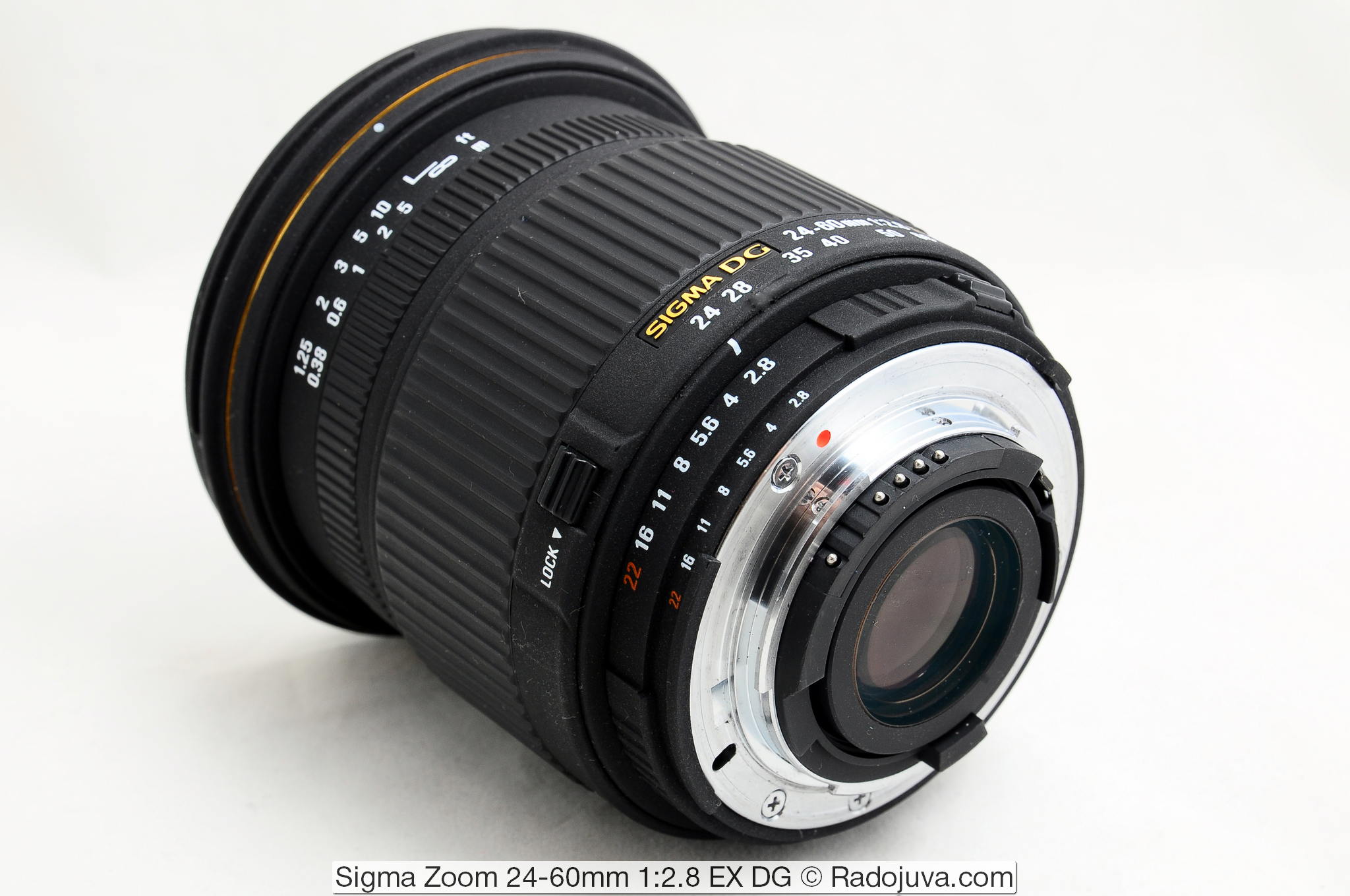 SIGMA 24-60mm F2.8 EX DG D ニコン用 Fマウント