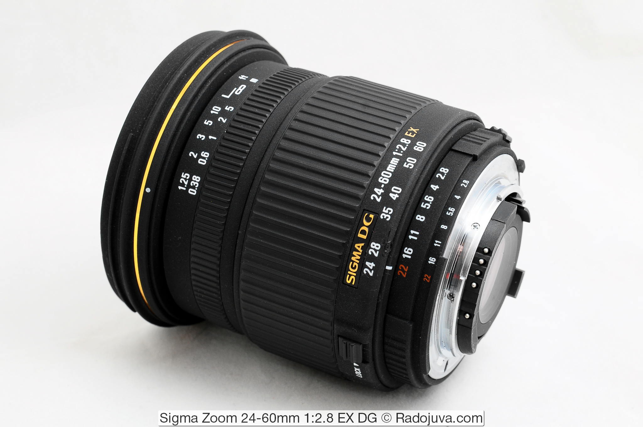 Review Sigma Zoom 24-60mm 1: 2.8 EX DG | Happy