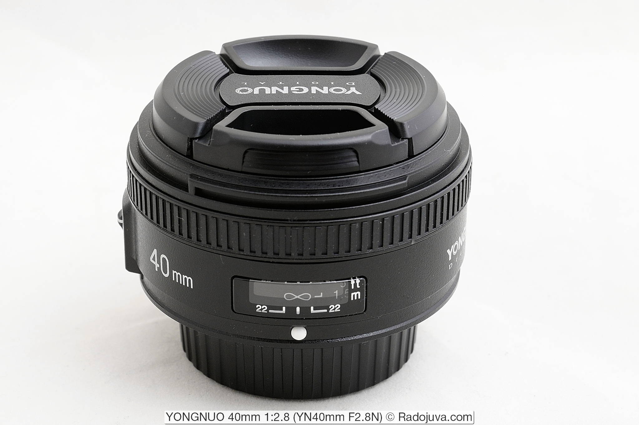 Review YONGNUO 40mm 1: 2.8 (YN 40mm F2.8N) | Happy