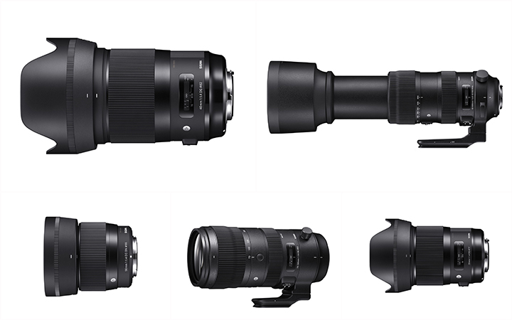 new lenses from Sigma