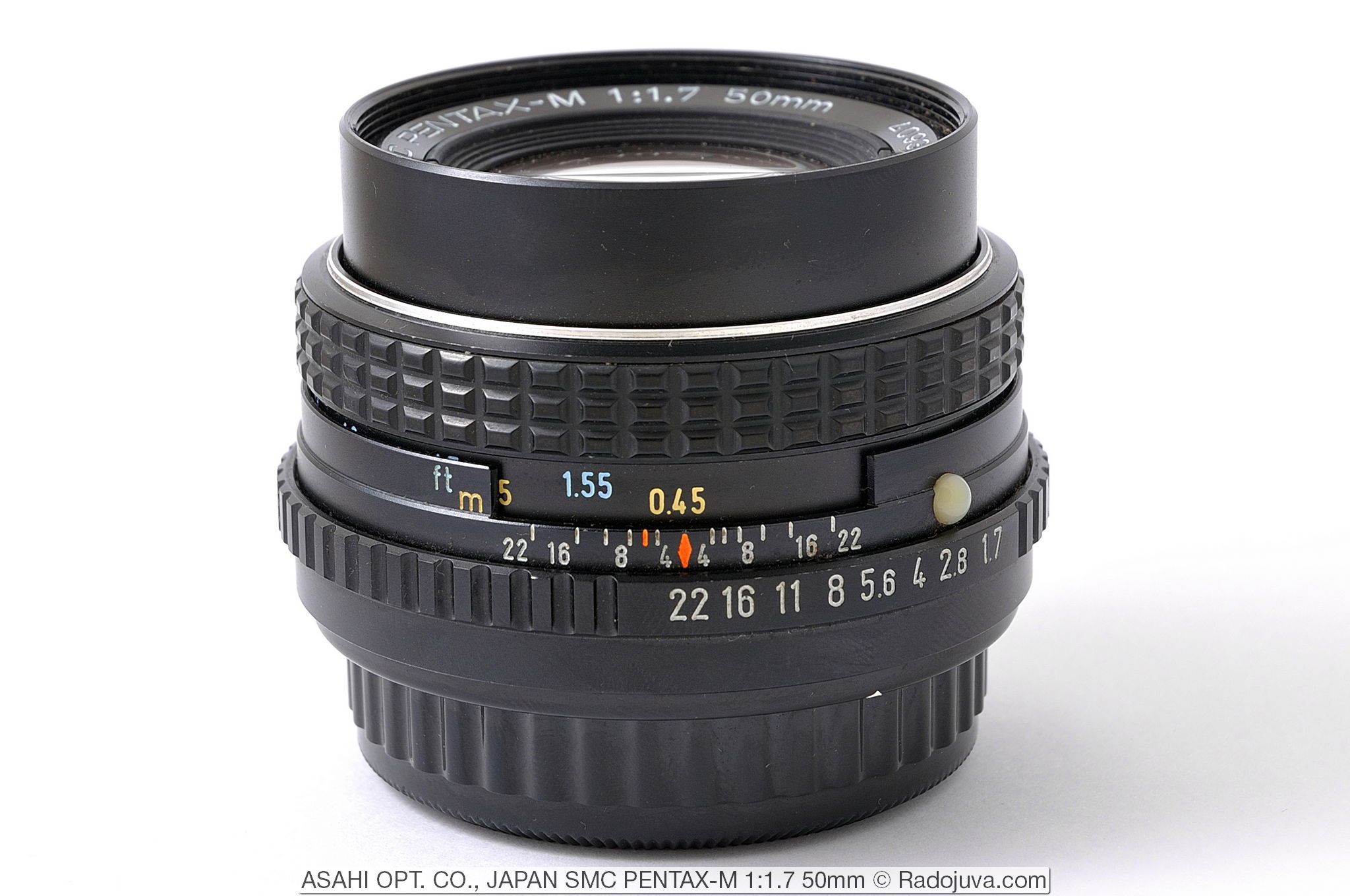 ASAHI OPT. CO., JAPAN SMC PENTAX-M 1: 1.7 50mm