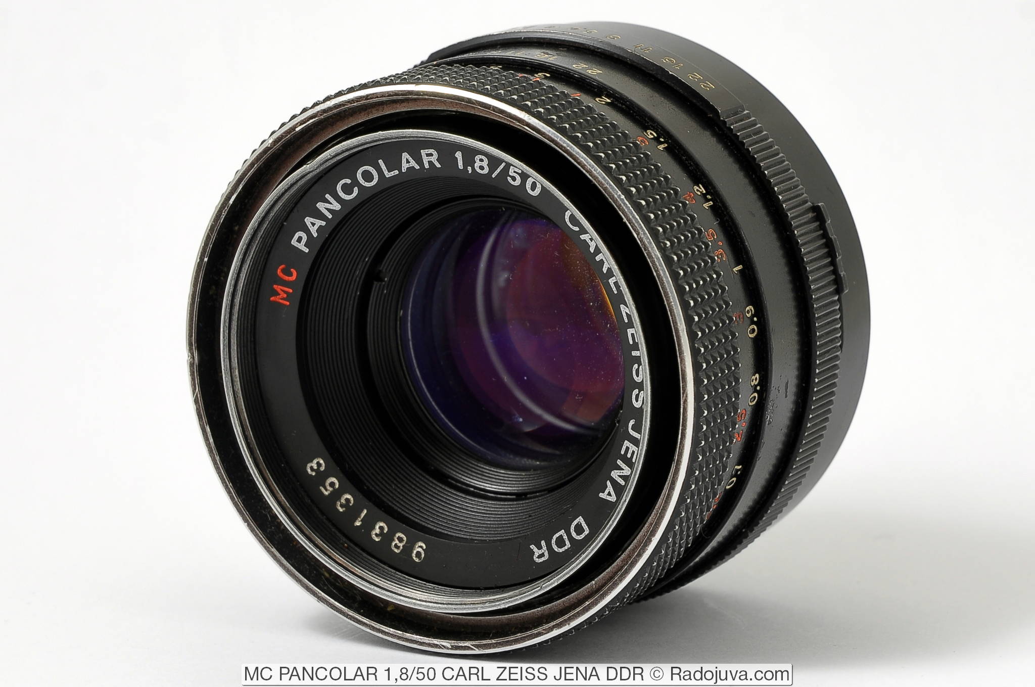 CARL ZEISS JENA PANCOLAR AUTO F1.8 50㎜-