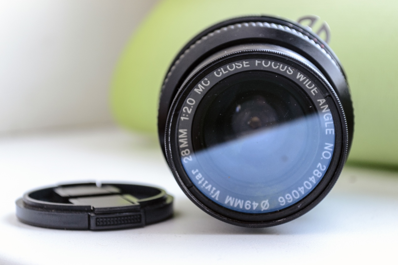 Vivitar 28MM 1:2.0 MC DICHTE FOCUS GROOTHOEK