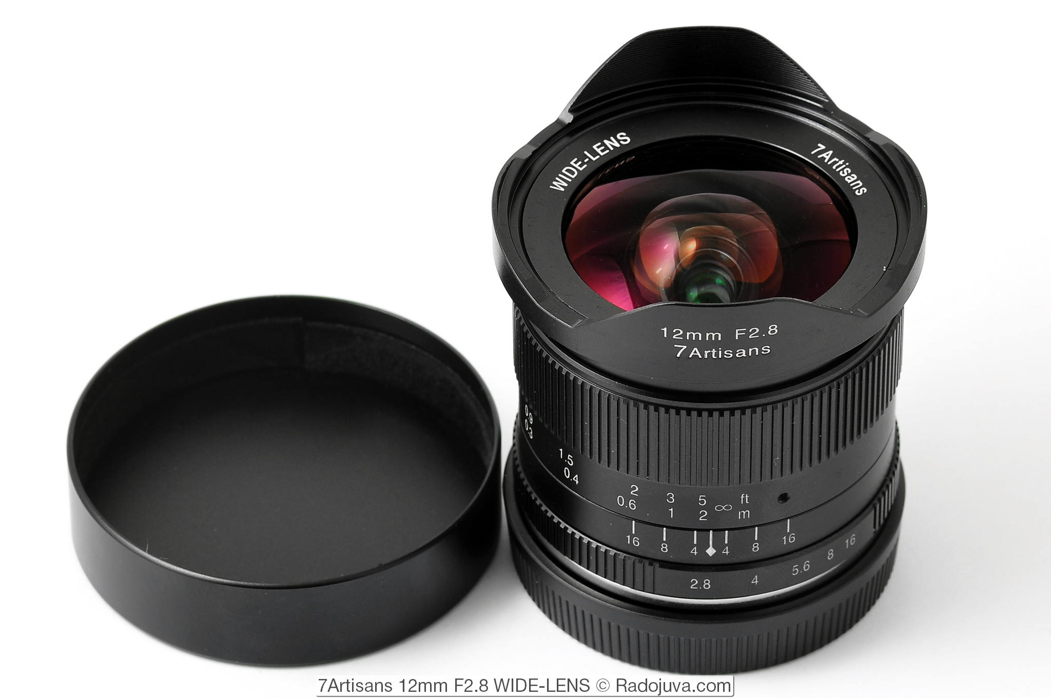 1# Manual Focus Wide Angle Fixed Prime Cinema Lens,7artisans 12mm F2.8 APS-C Wide Angle Manual Fixed Lens for Sony/Canon/Fuji