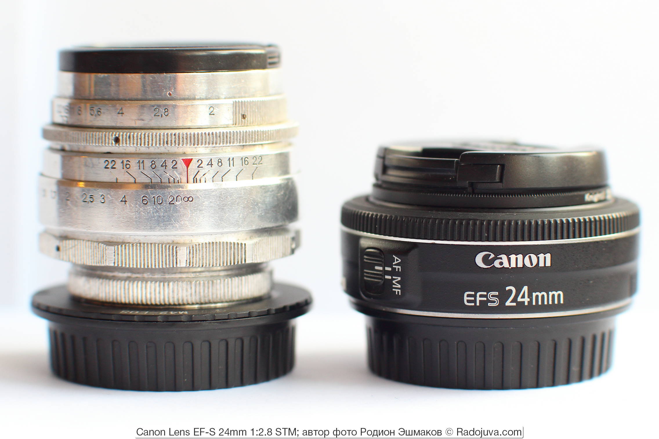 Canon Lens EF-S 24mm 1: 2.8 STM. Reader Review Radozhiva | Happy