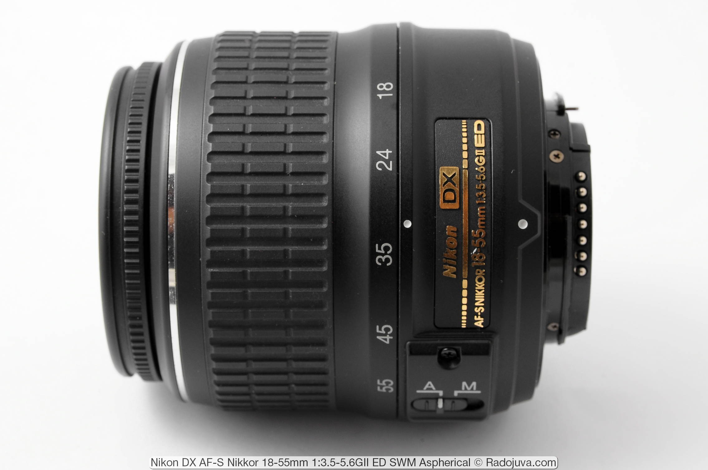Nikon DX AF-S Nikkor 18-55mm 1: 3.5-5.6GII ED SWM Asferisch