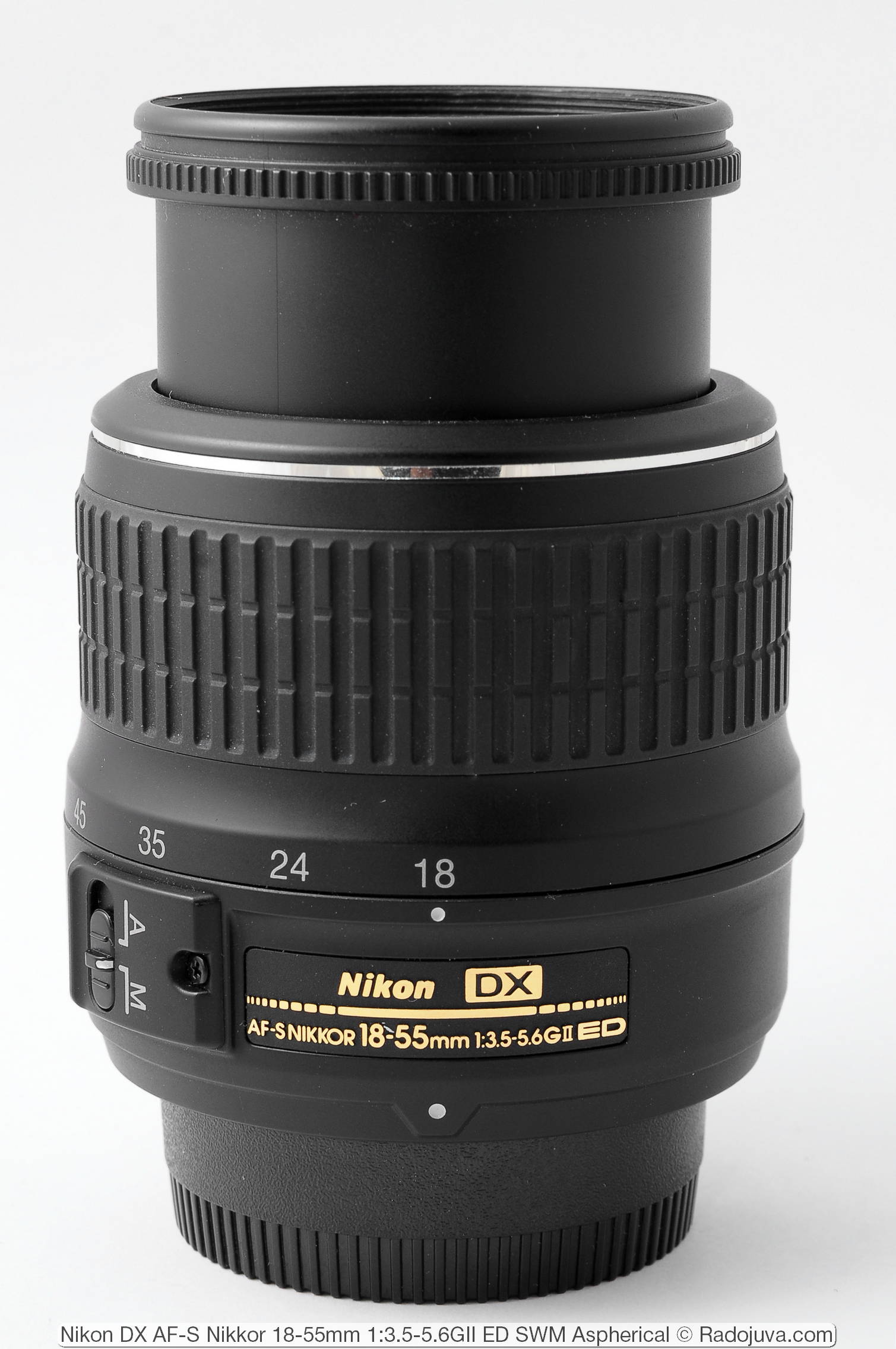 carrera lealtad búnker Review Nikon DX AF-S Nikkor 18-55mm 1:3.5-5.6GII ED SWM Asférico (segunda  versión) | Contento