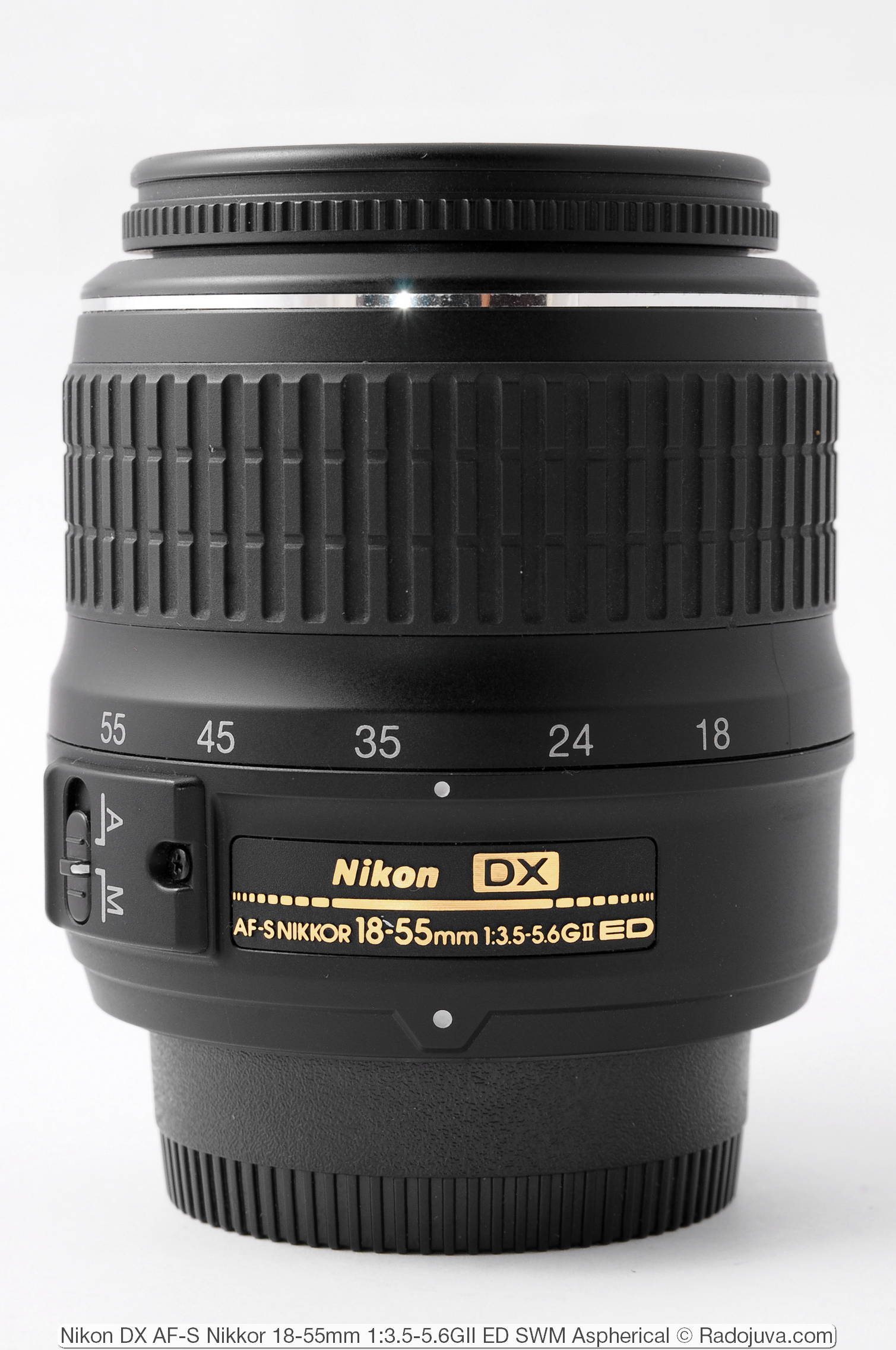 Nikon DX AF-S Nikkor 18-55mm 1: 3.5-5.6GII ED SWM Asferisch