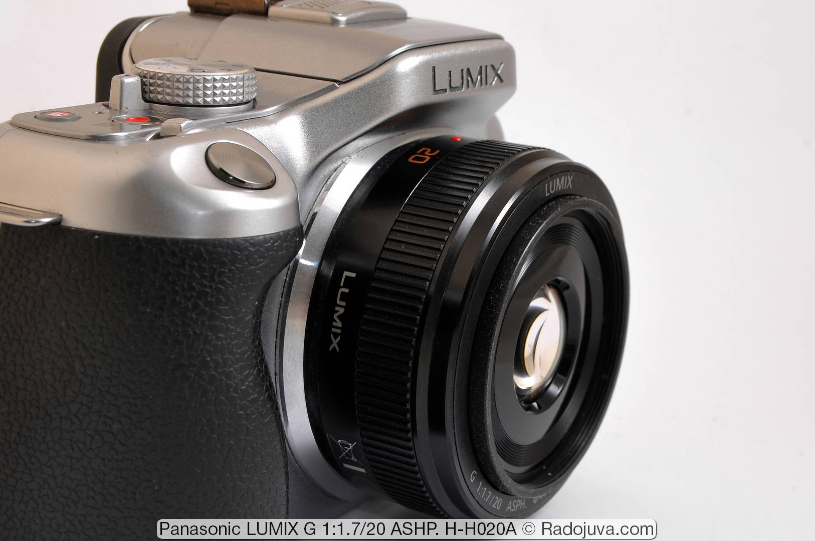 Review of Panasonic LUMIX G 1: 1.7 / 20 ASHP. (second version, H