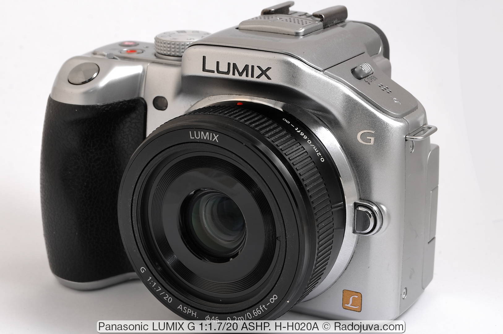 Review of Panasonic LUMIX G 1: 1.7 / 20 ASHP. (second version, H 