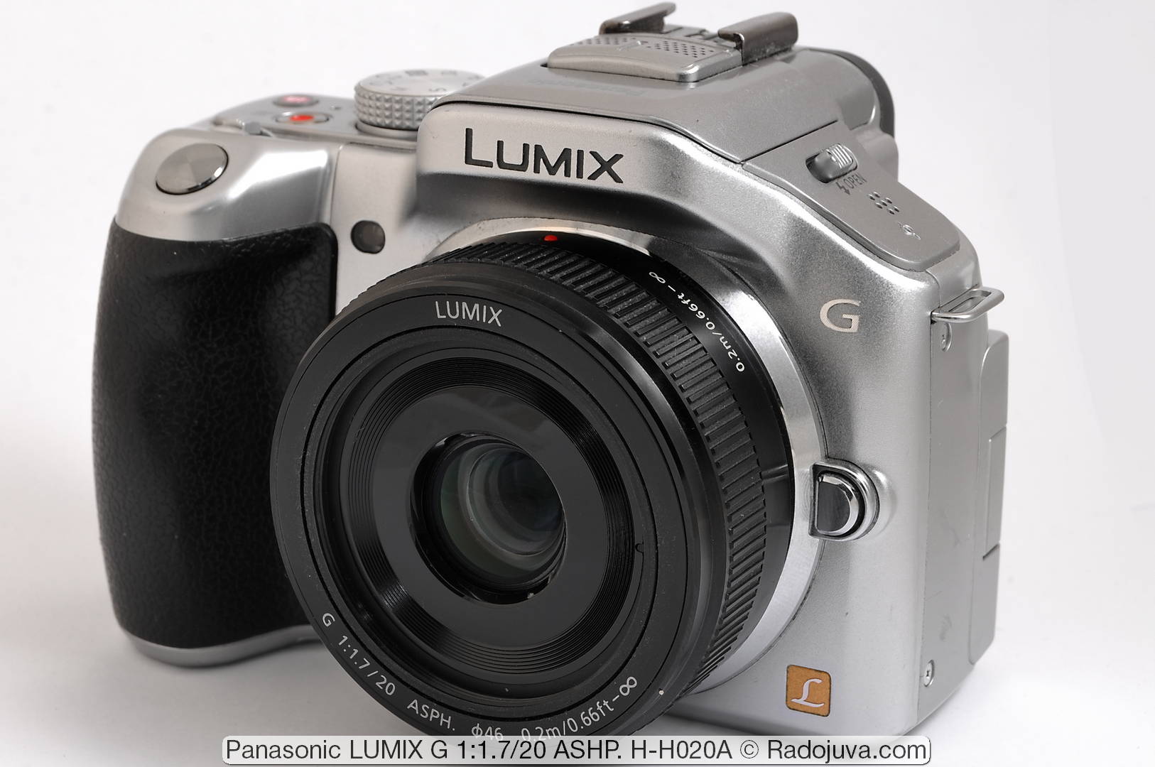 Review of Panasonic LUMIX G 1: 1.7 / 20 ASHP. (second version, H