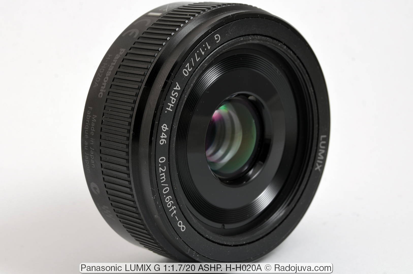 LUMIX G 20mm/F1.7 ASPH. H-H020 美品 防湿庫保管-