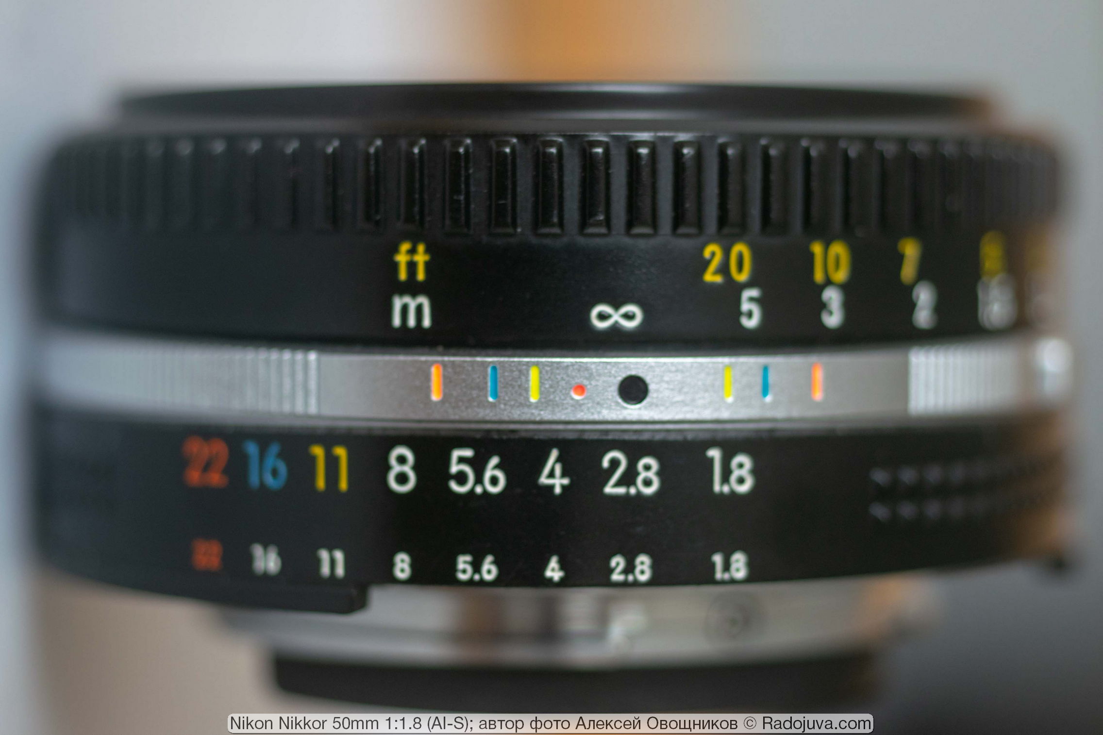 Nikon Nikkor mm 1: 1.8 AI S. Review from the reader Radozhiva