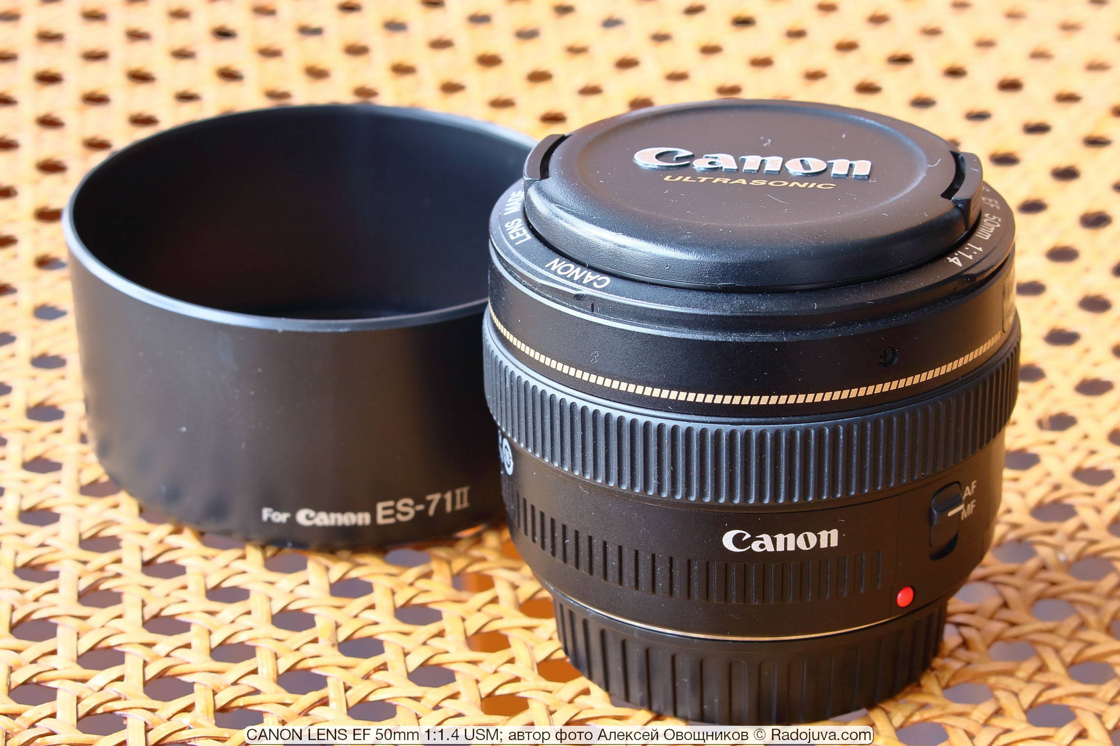 CANON LENS EF 50mm 1: 1.4 USM. Review from the reader Radozhiva 