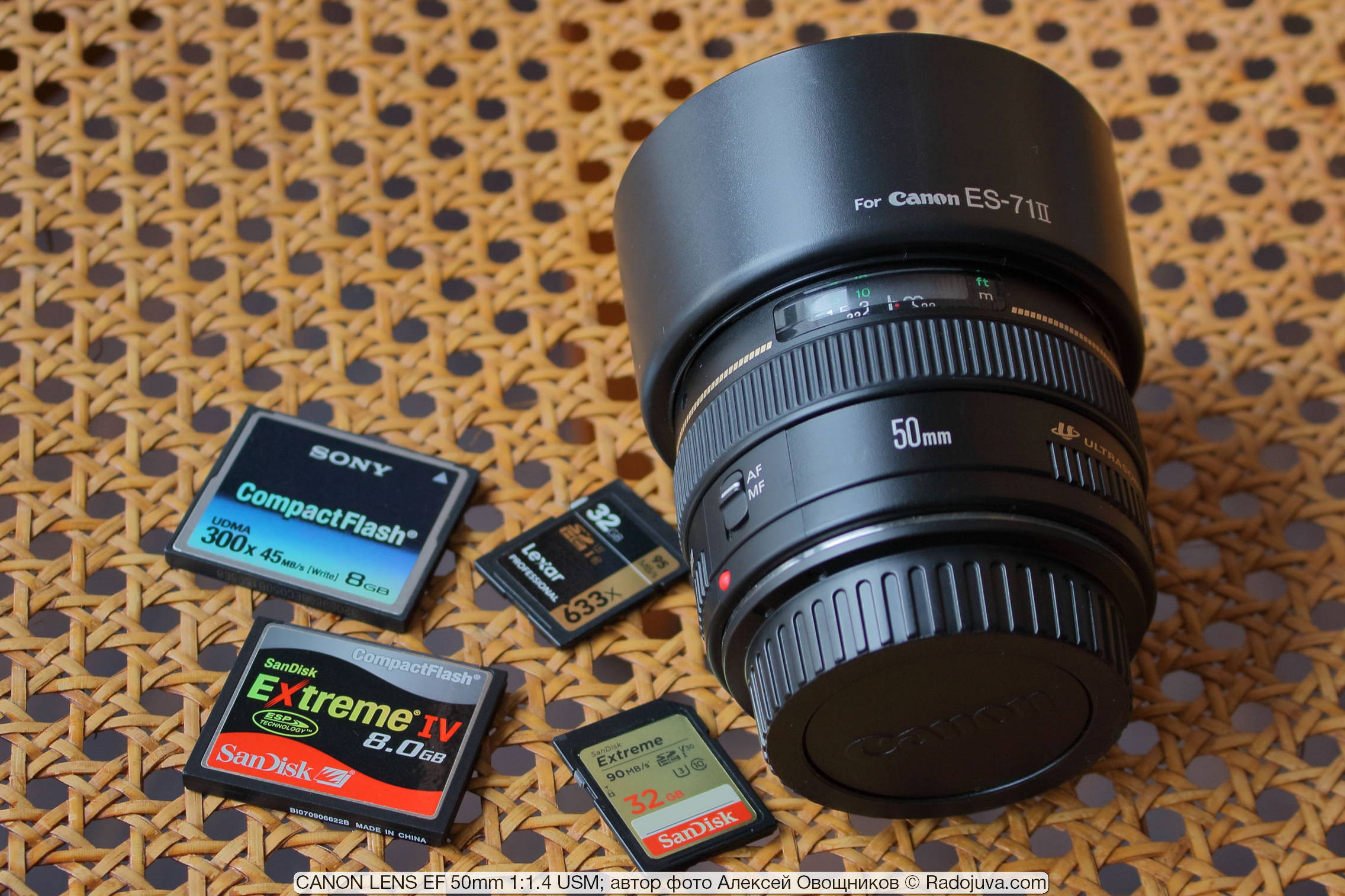 CANON-LENS EF 50 mm 1:1.4 USM