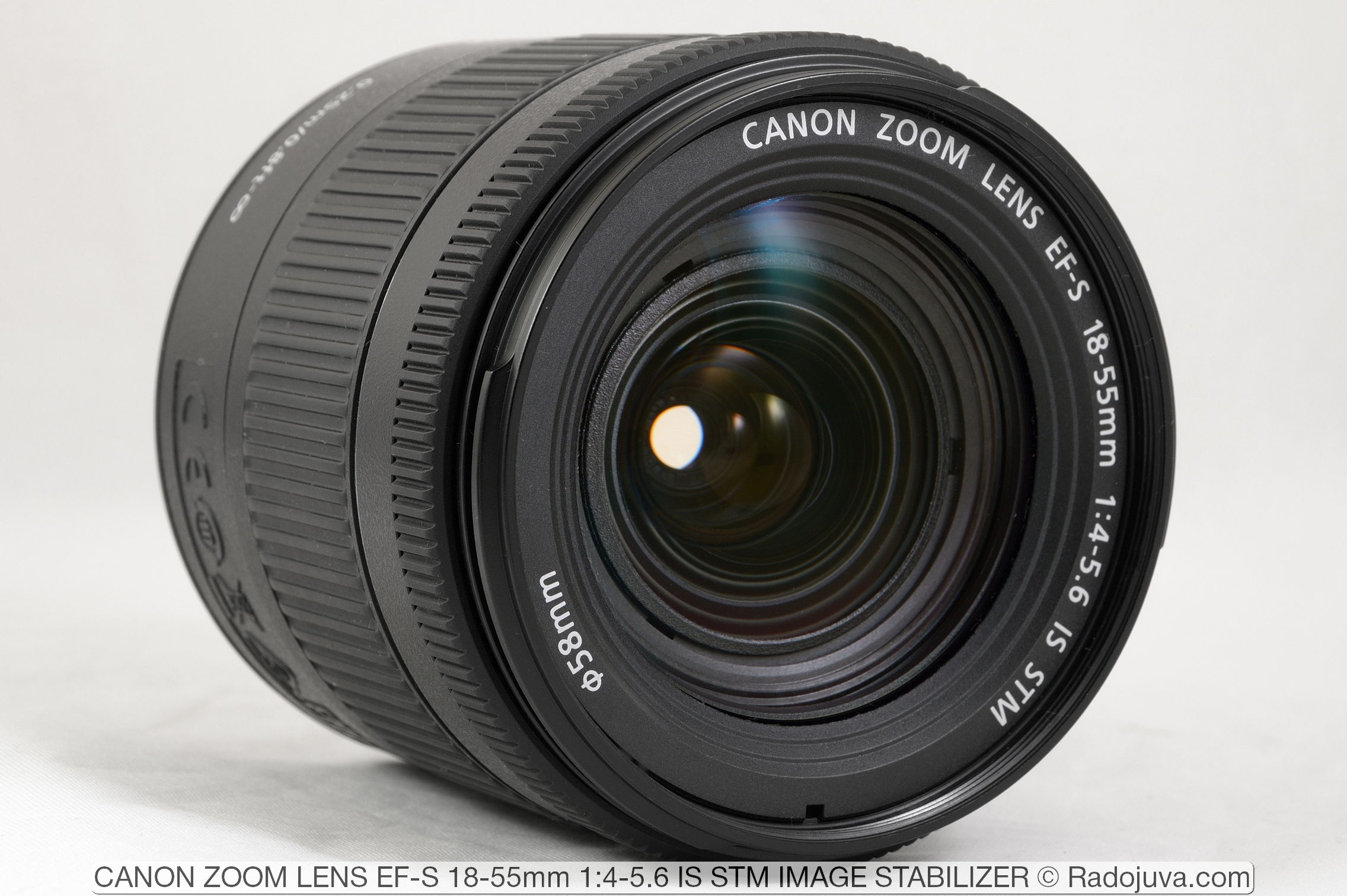 美品 Canon EF-S 18-55mm f4-5.6 IS STM-