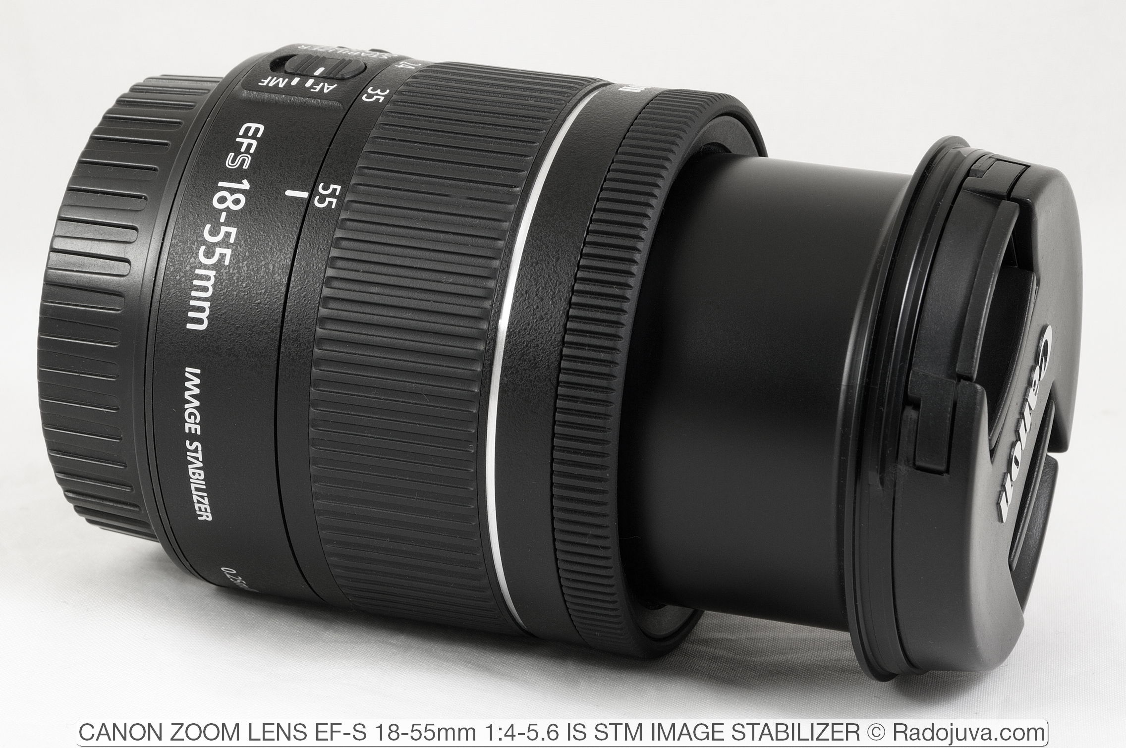 【保護レンズ付】Canon EF-S 18-55mm F4-5.6 IS STM