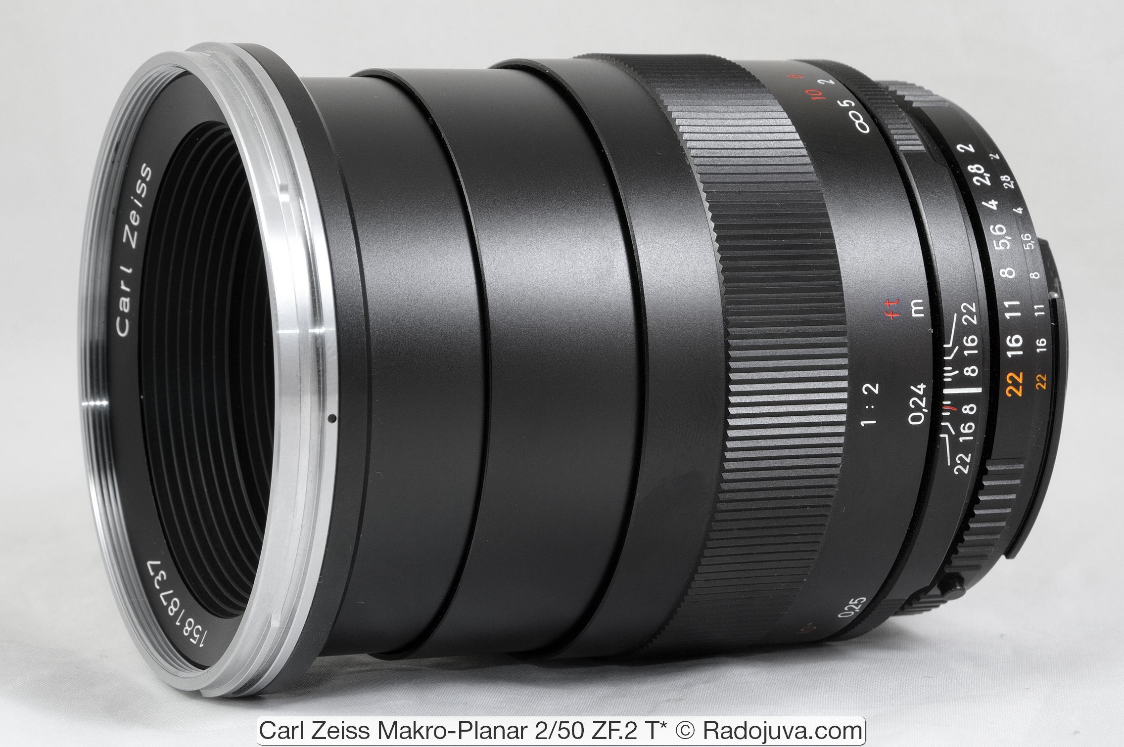 マクロレンズCarl Zeiss Makro-Planar T* 2/50 ZF2