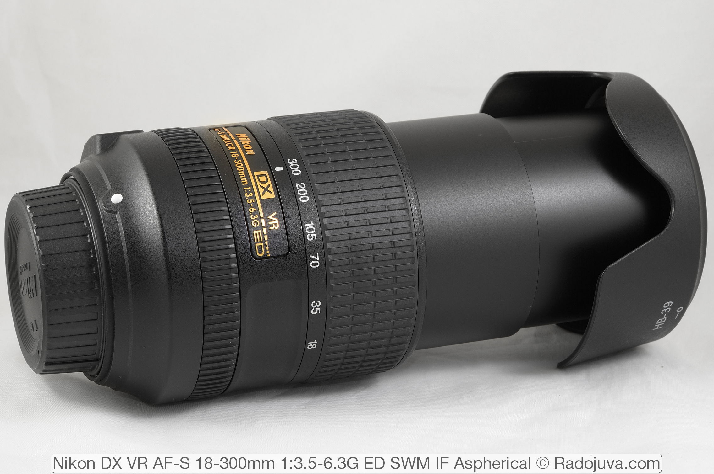 Nikon DX VR AF-S 18-300mm 1:3.5-6.3G ED SWM IF Aspherica