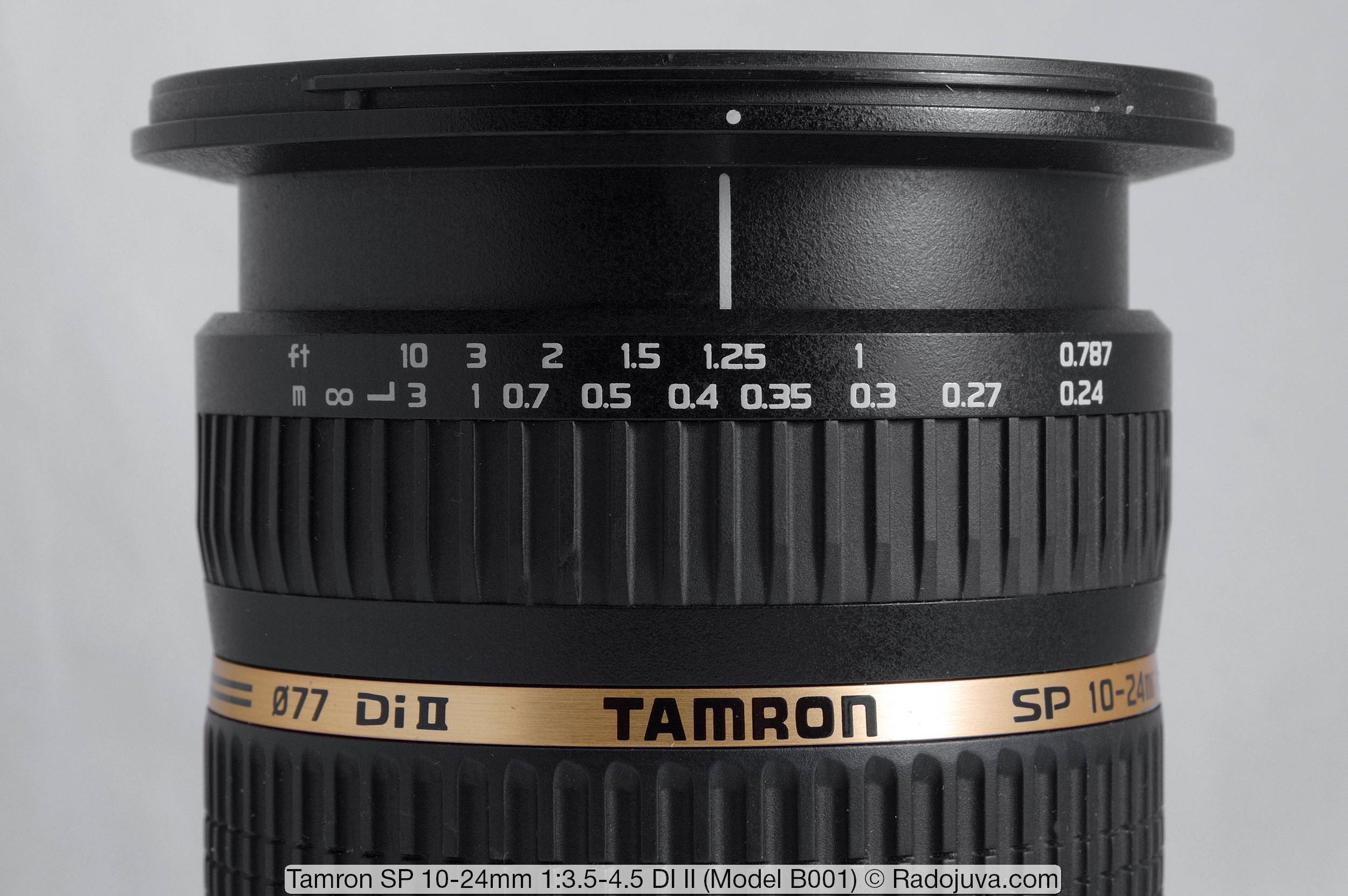 Tamron SP 10-24mm 1:3.5-4.5 DI II (Model B001)