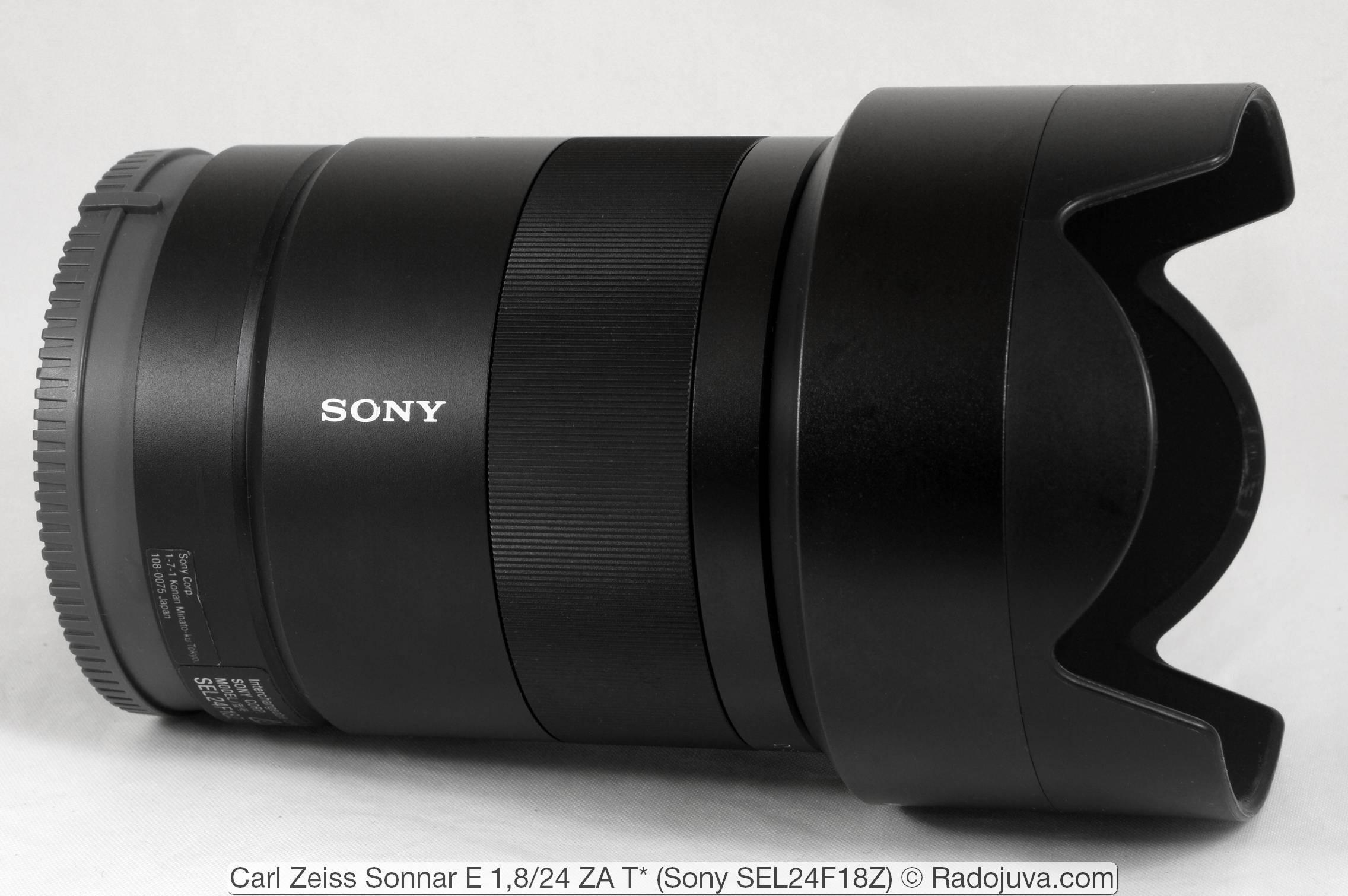 Review Carl Zeiss Sonnar E 1,8 / 24 ZA T * (Sony SEL24F18Z) | Happy