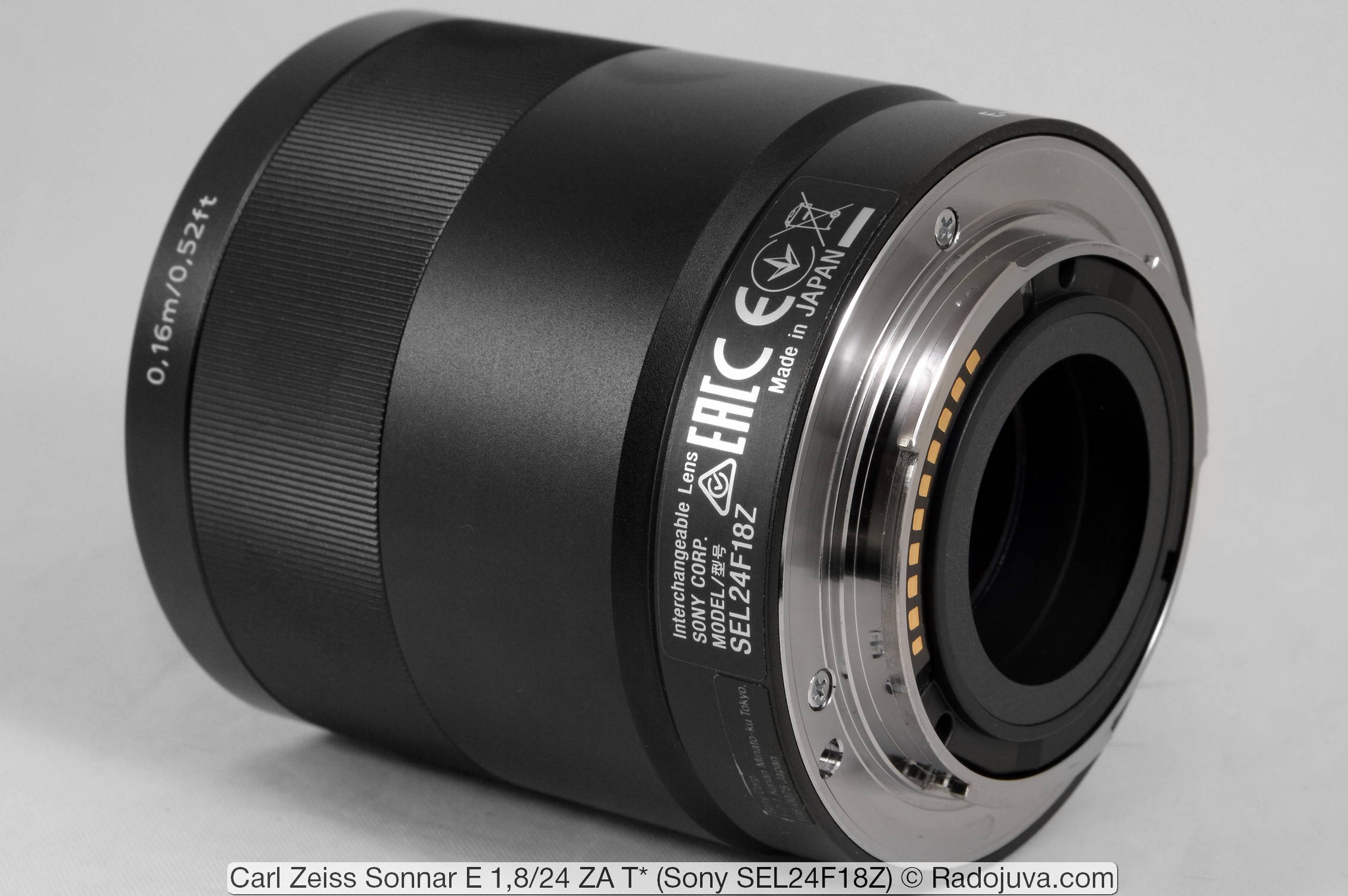 カメラ レンズ(単焦点) Review Carl Zeiss Sonnar E 1,8 / 24 ZA T * (Sony SEL24F18Z) | Happy