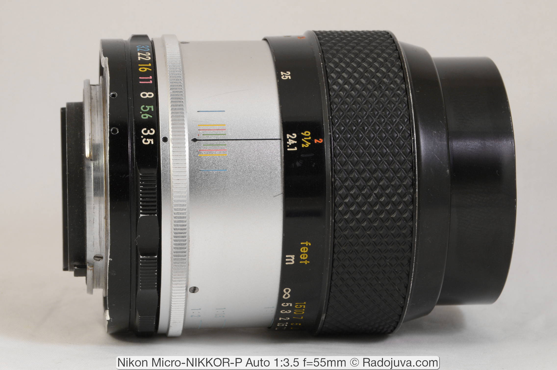 Review of Nikon Micro-NIKKOR-P Auto 1: 3.5 f = 55mm | Happy