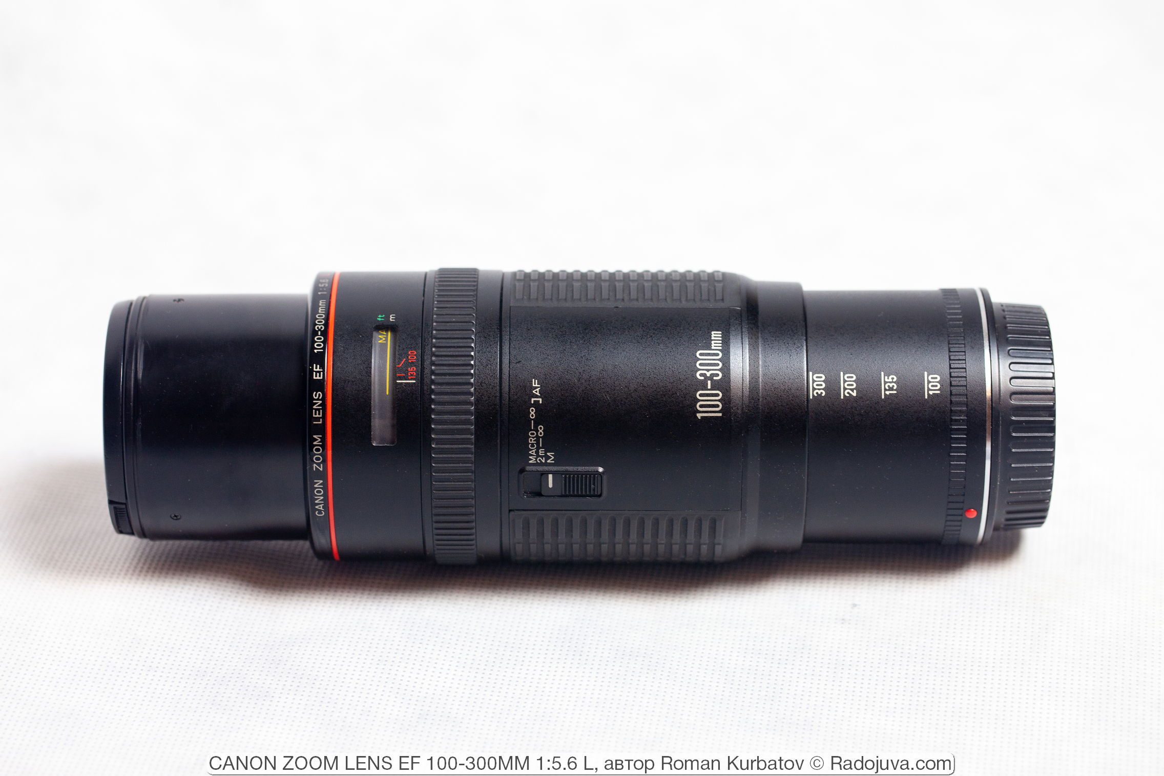 CANON ZOOM LENS EF 100-300MM 1: 5.6 L. Review by reader