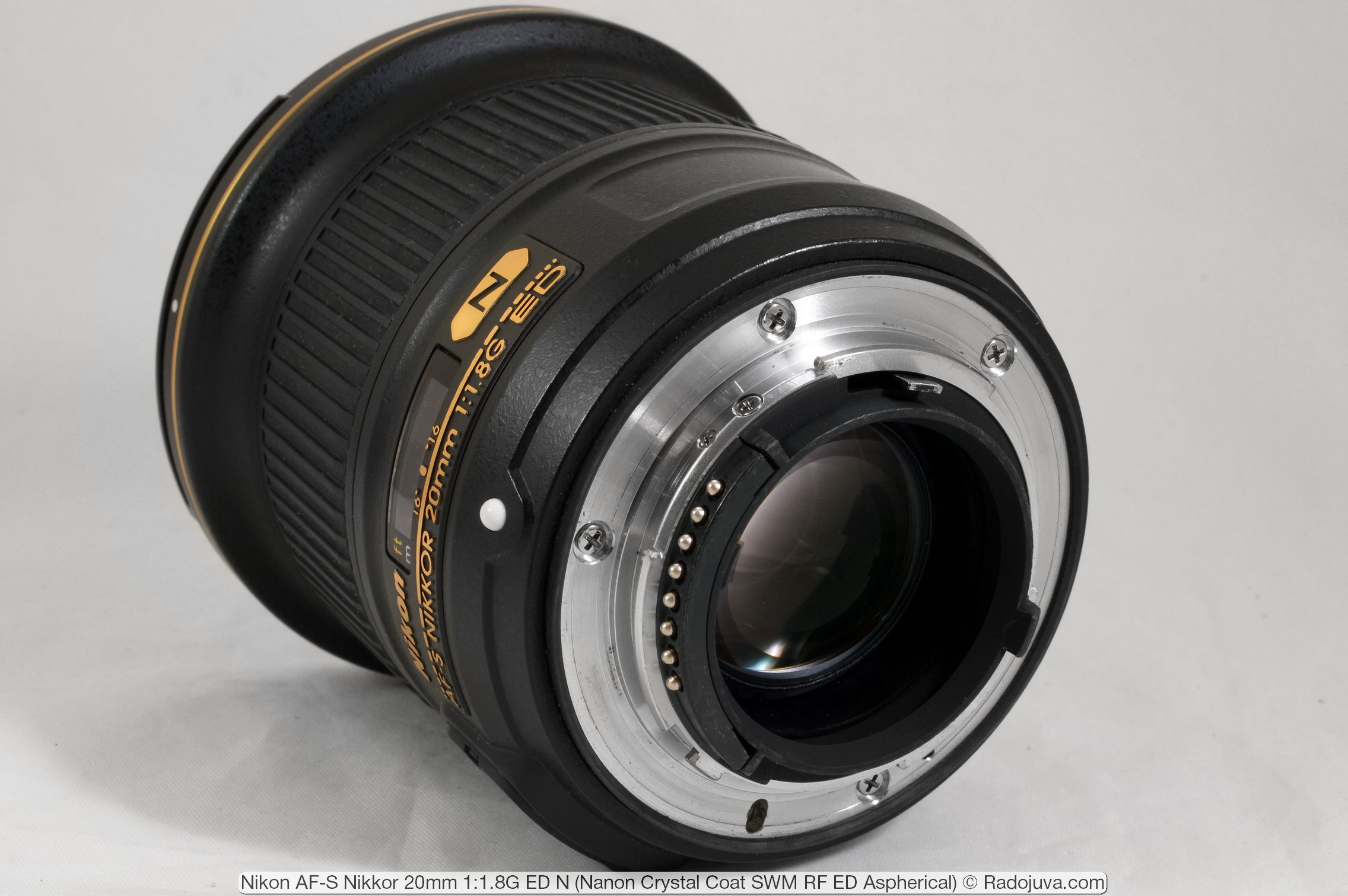 Nikon AF-S Nikkor 20mm f/1.8G ED Wide-angle prime lens for Nikon