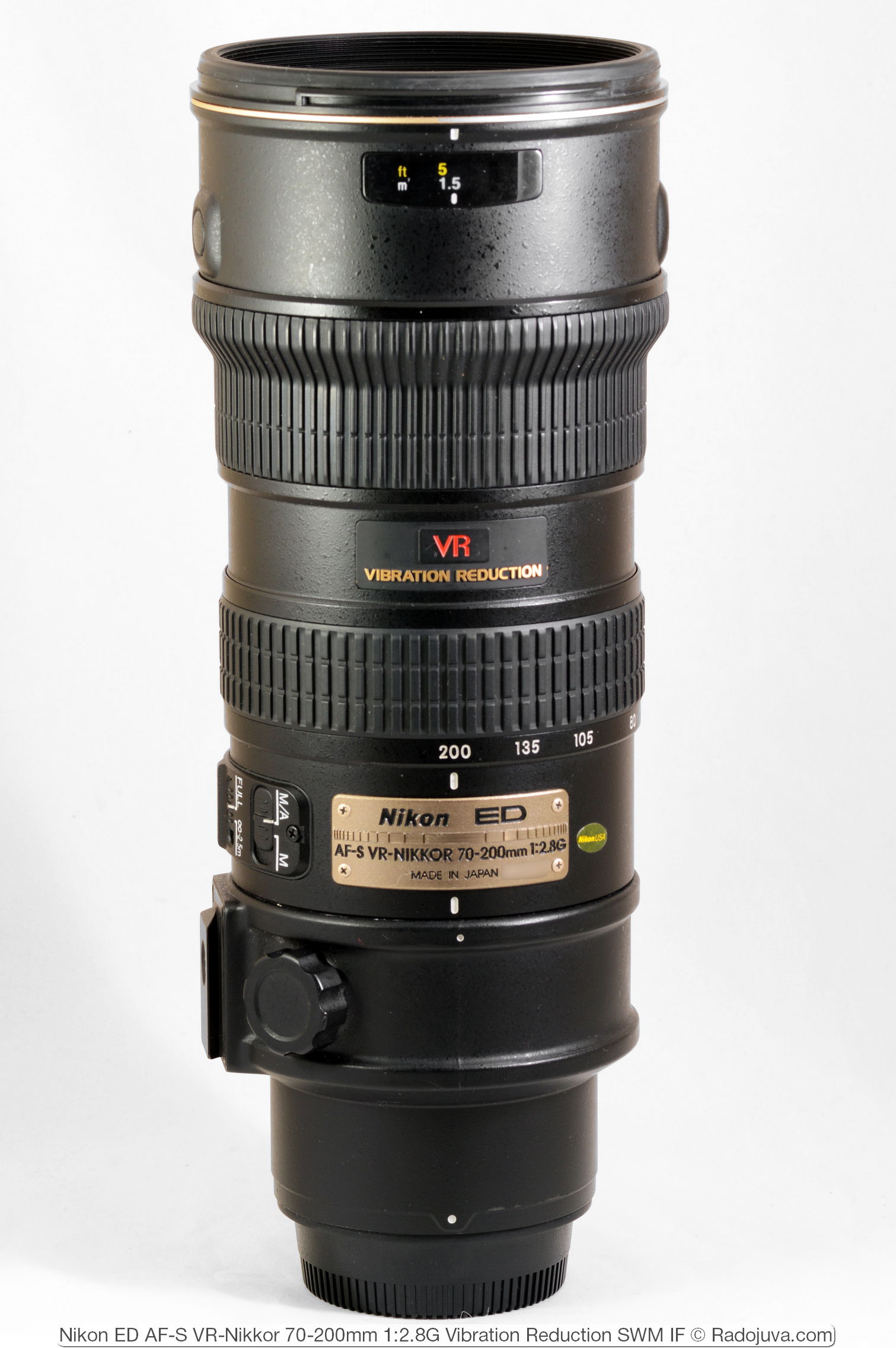 onderwijzen Beoordeling tekort Review of Nikon ED AF-S VR-Nikkor 70-200mm 1: 2.8G (VR1) | Radozhiva