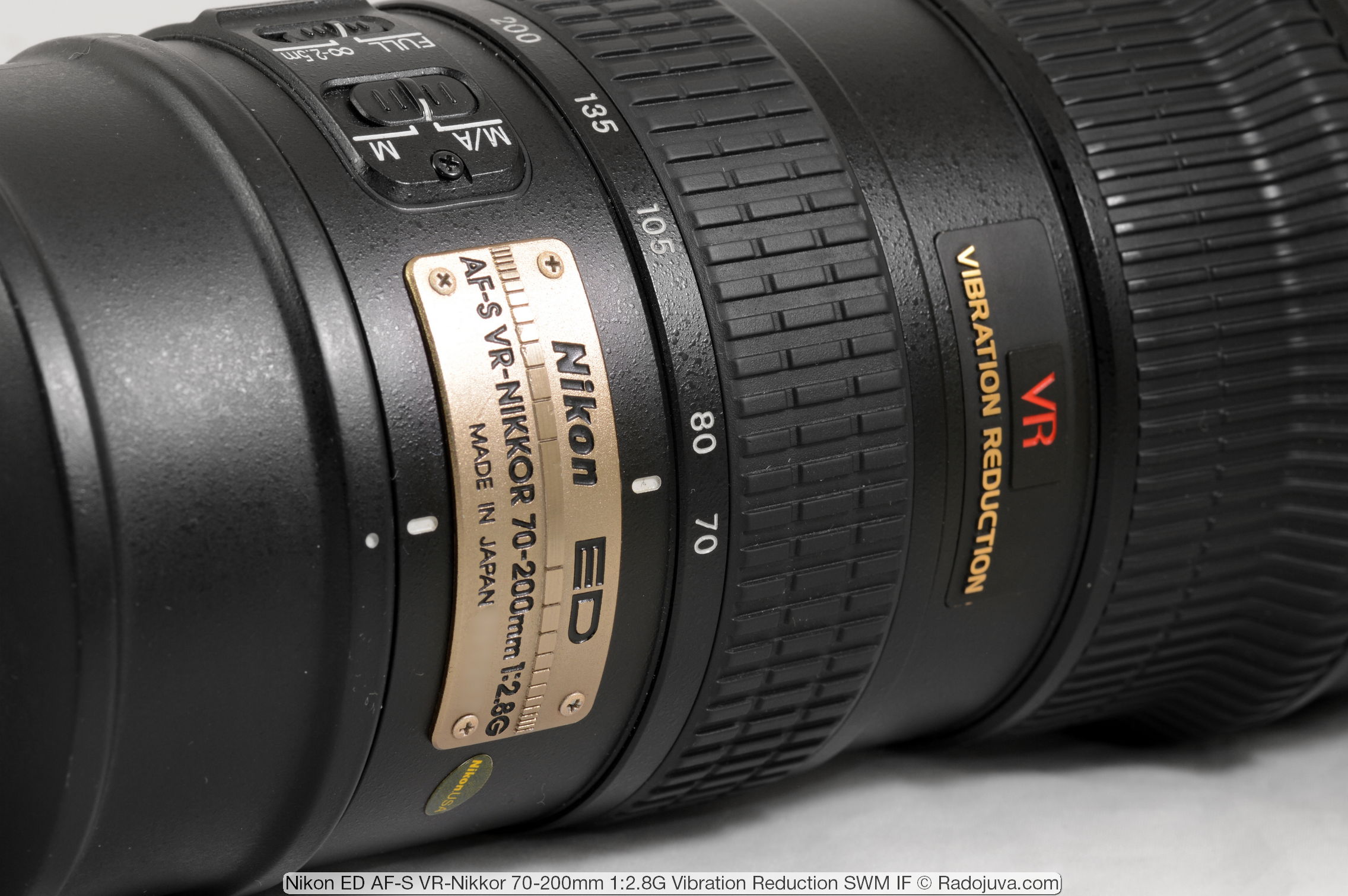 Review of Nikon ED AF-S VR-Nikkor 70-200mm 1: 2.8G (VR1