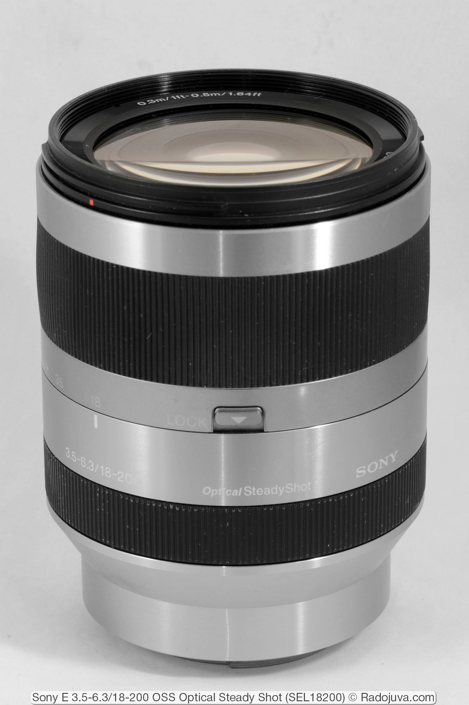 Sony E 3.5-6.3/18-200 OSS (Optical Steady Shot, E-bevestiging)