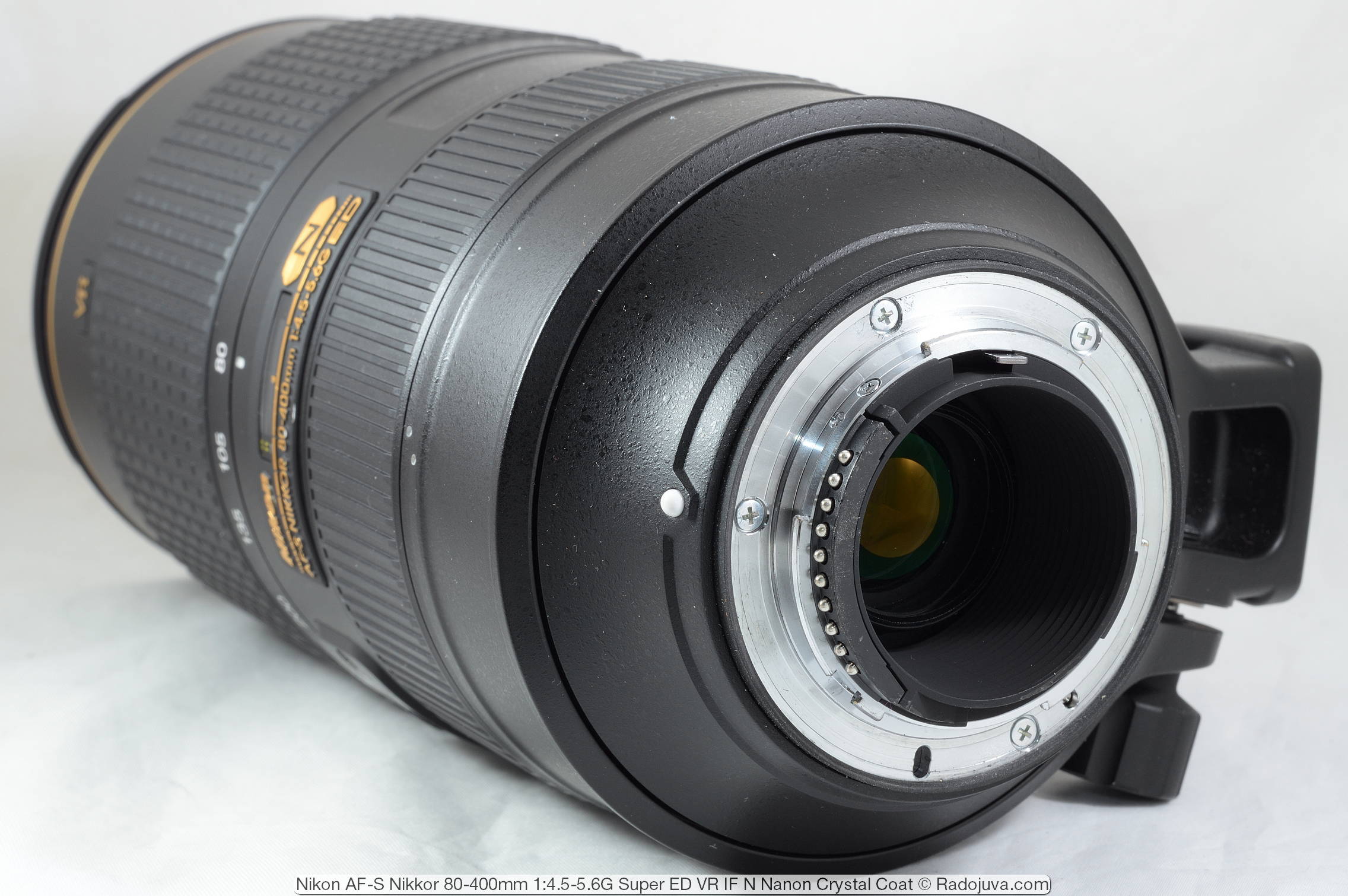 Nikon AF-S Nikkor 80-400 mm 1: 4.5-5.6G Super ED VR IF N Capa de nanocristal