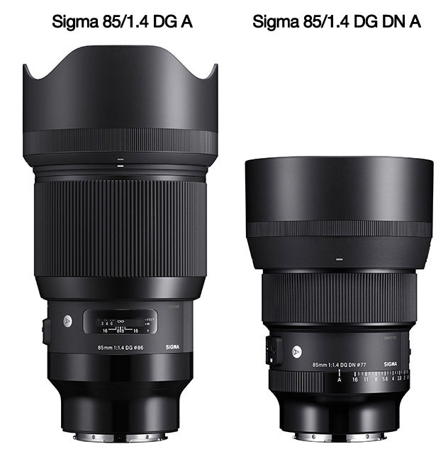 Sigma 85 mm F1.4 DG DN Art versus Sigma 85 mm F1.4 DG HSM Art