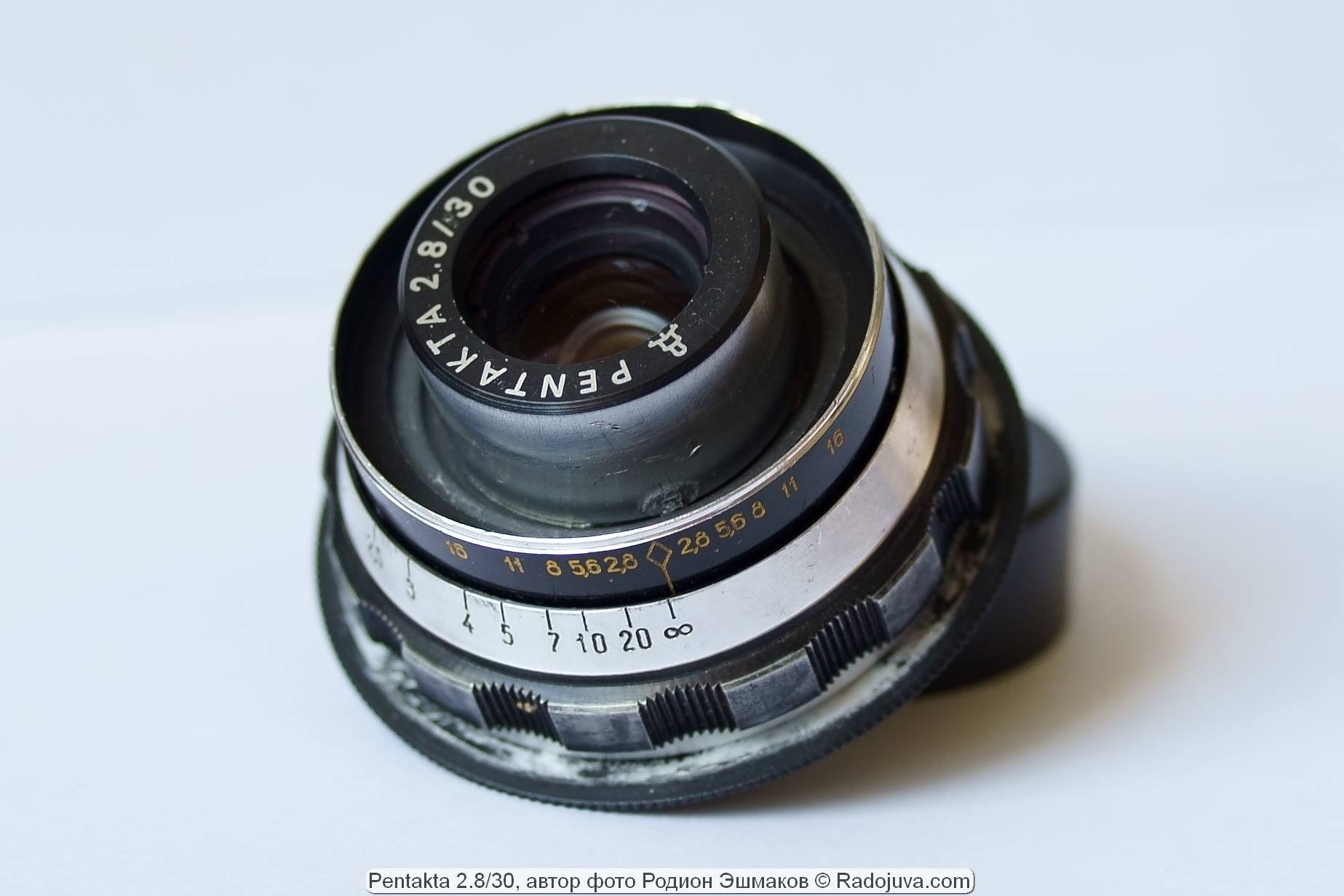 Pentakta 2.8 (2) / 30 lens adapted for Sony E.