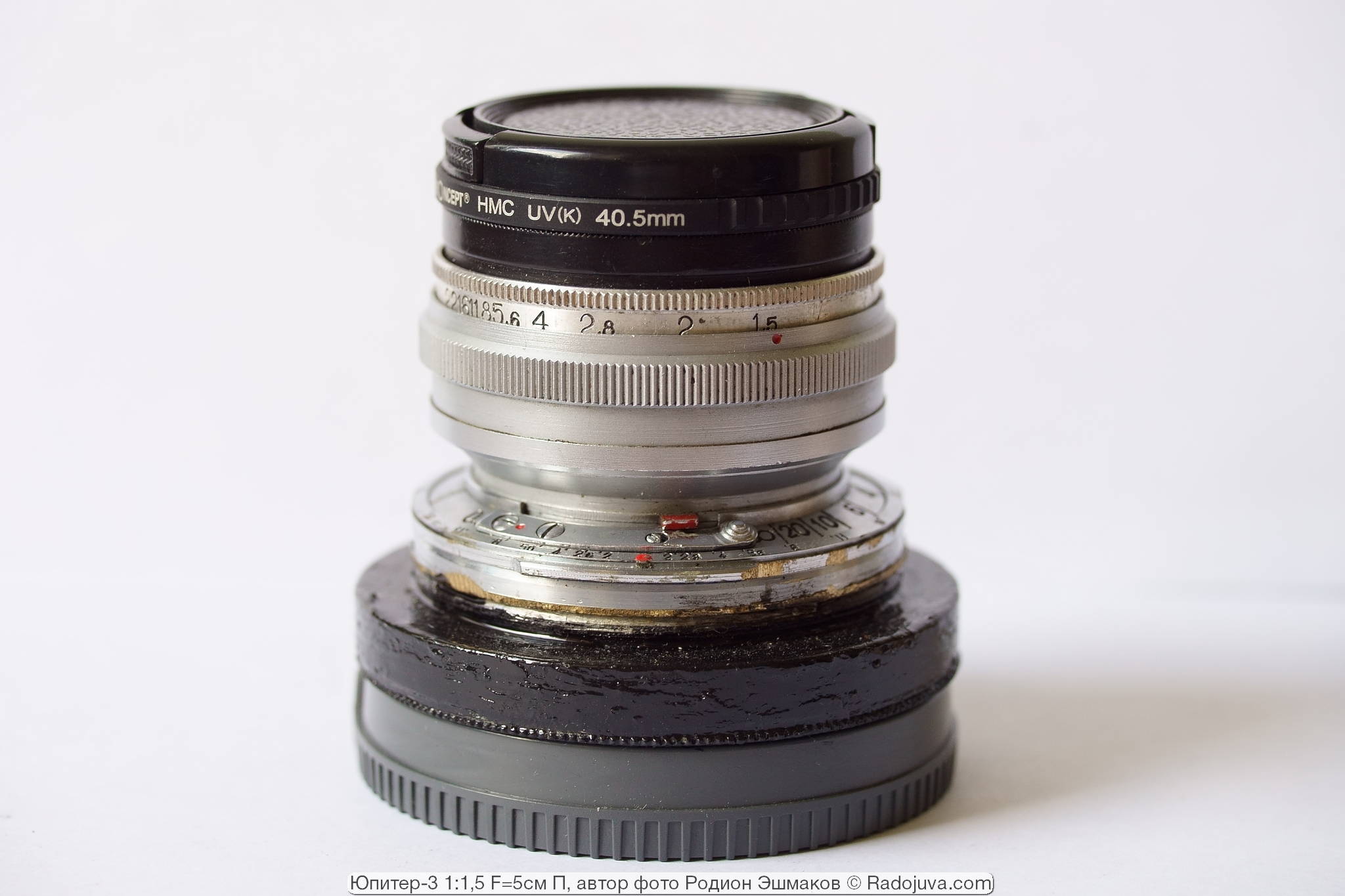 Baron Missie Verovering Jupiter-3 1: 1,5 F = 5cm P (ZOMZ, 1963) for Contax RF / Kiev. Review from  Rodion Eshmakov | Radozhiva