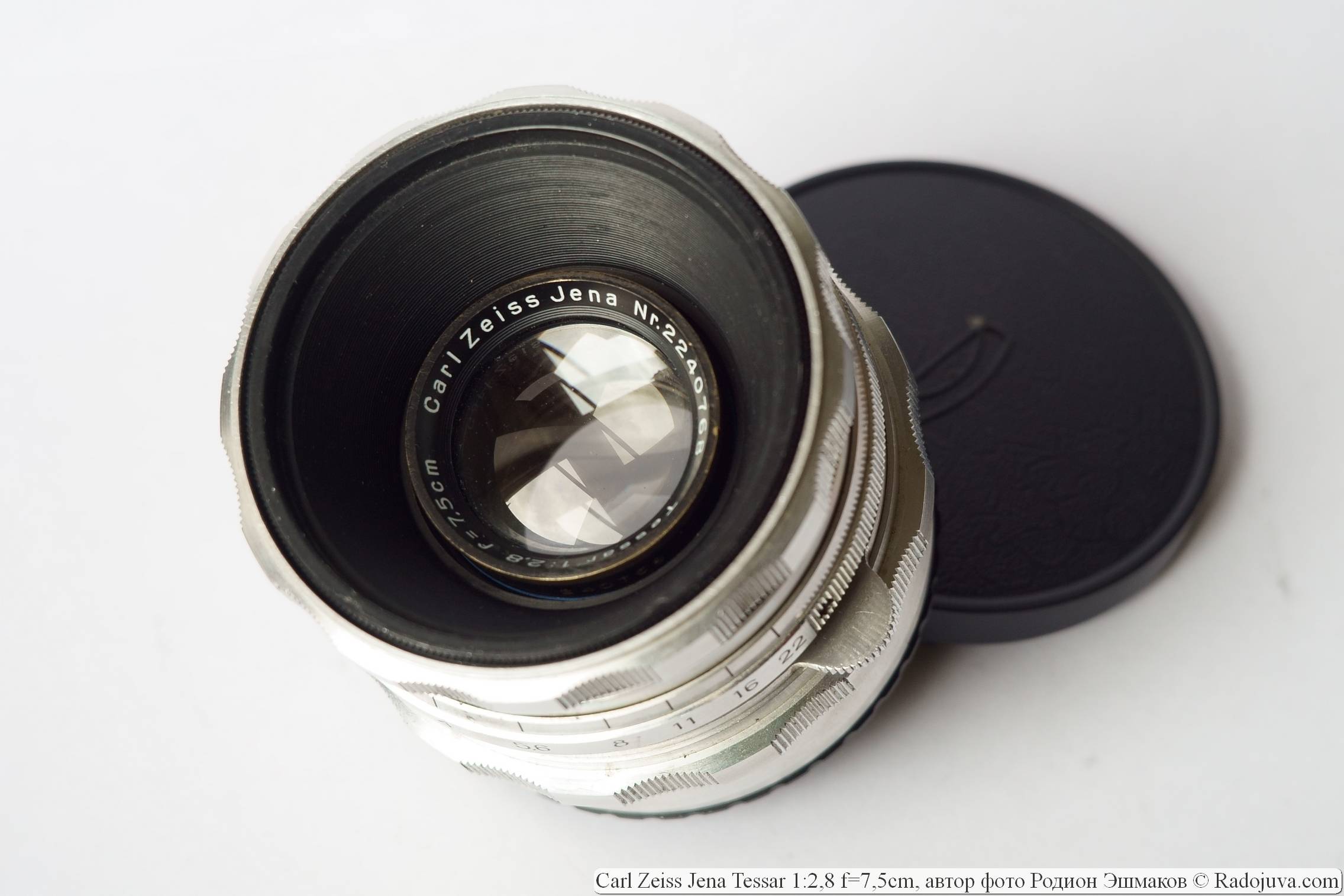 Carl Zeiss Jena Tessar 1:2,8 f=7,5cm (1938)