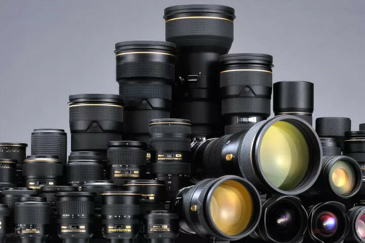 Lista exacta de todos los objetivos Nikon DX Nikkor (F+Z)