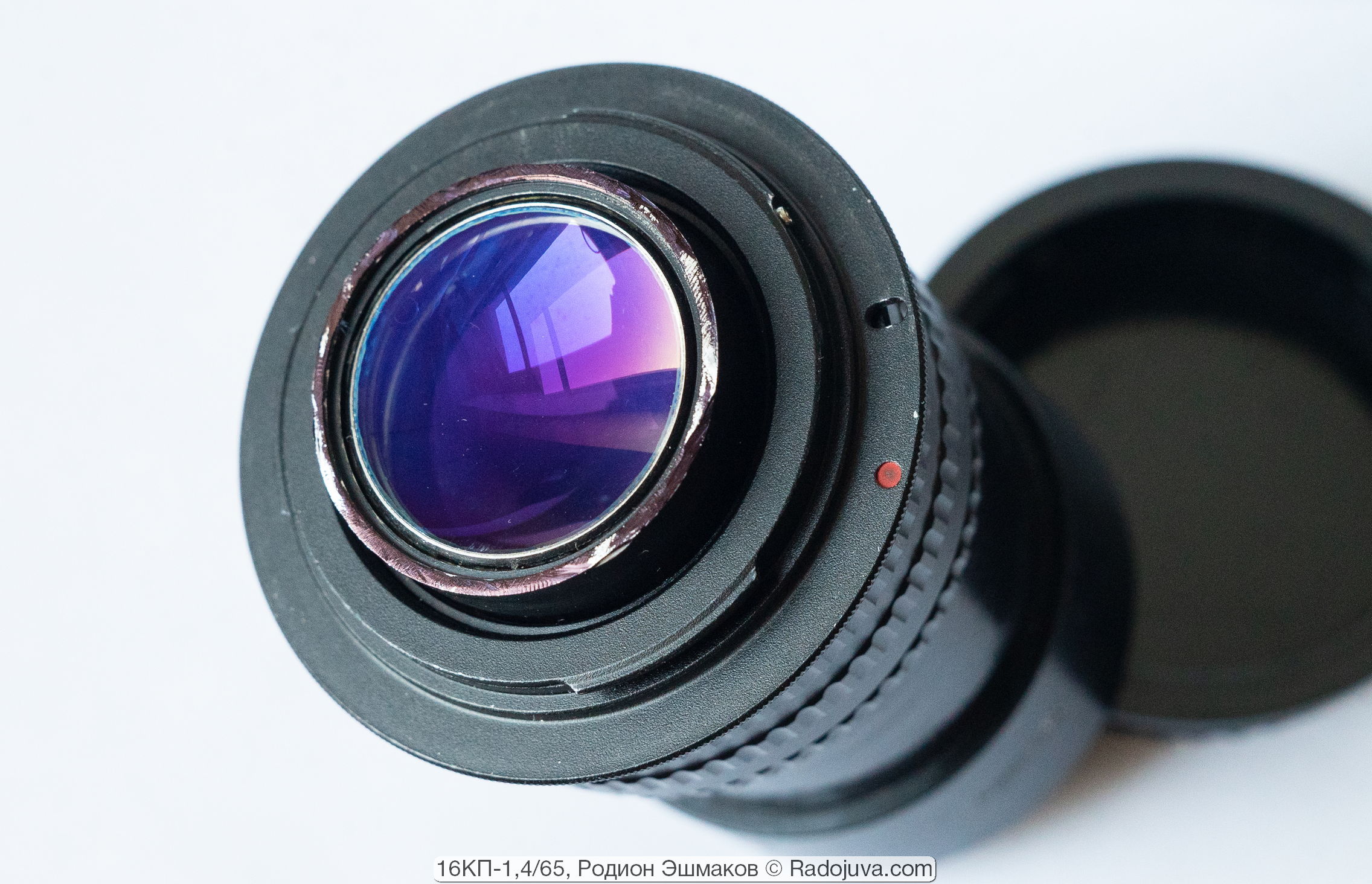 The metal around the rear lens has been cut to reduce the size of the rear.