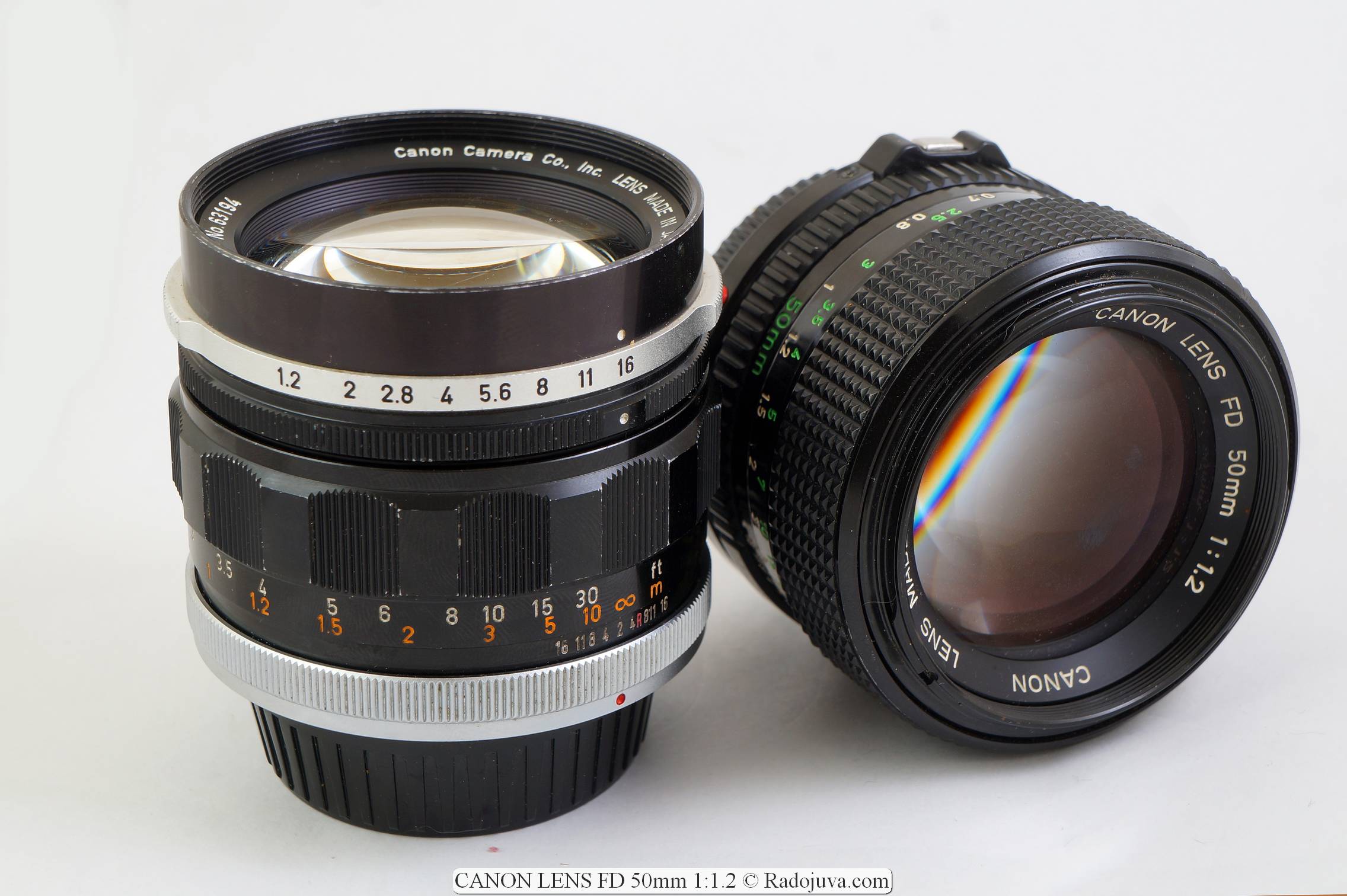 Canon New FD50mm F1.2L-