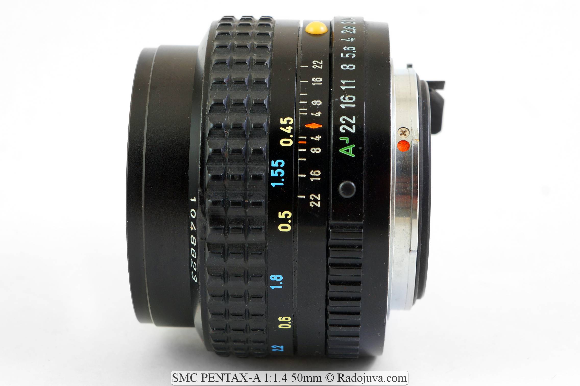 SMC PENTAX-A 1:1.4 50 mm