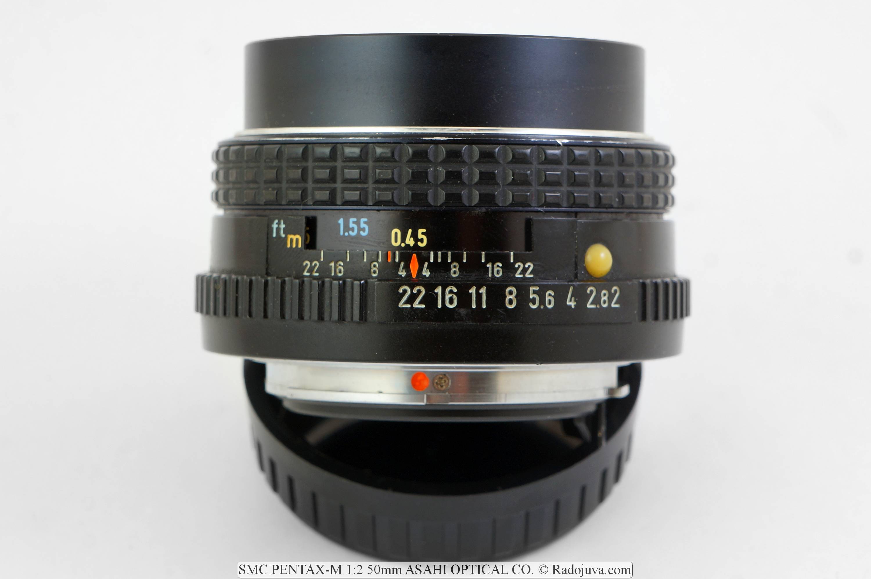 SMC PENTAX-M 1:2 50mm ASAHI OPTICAL CO.
