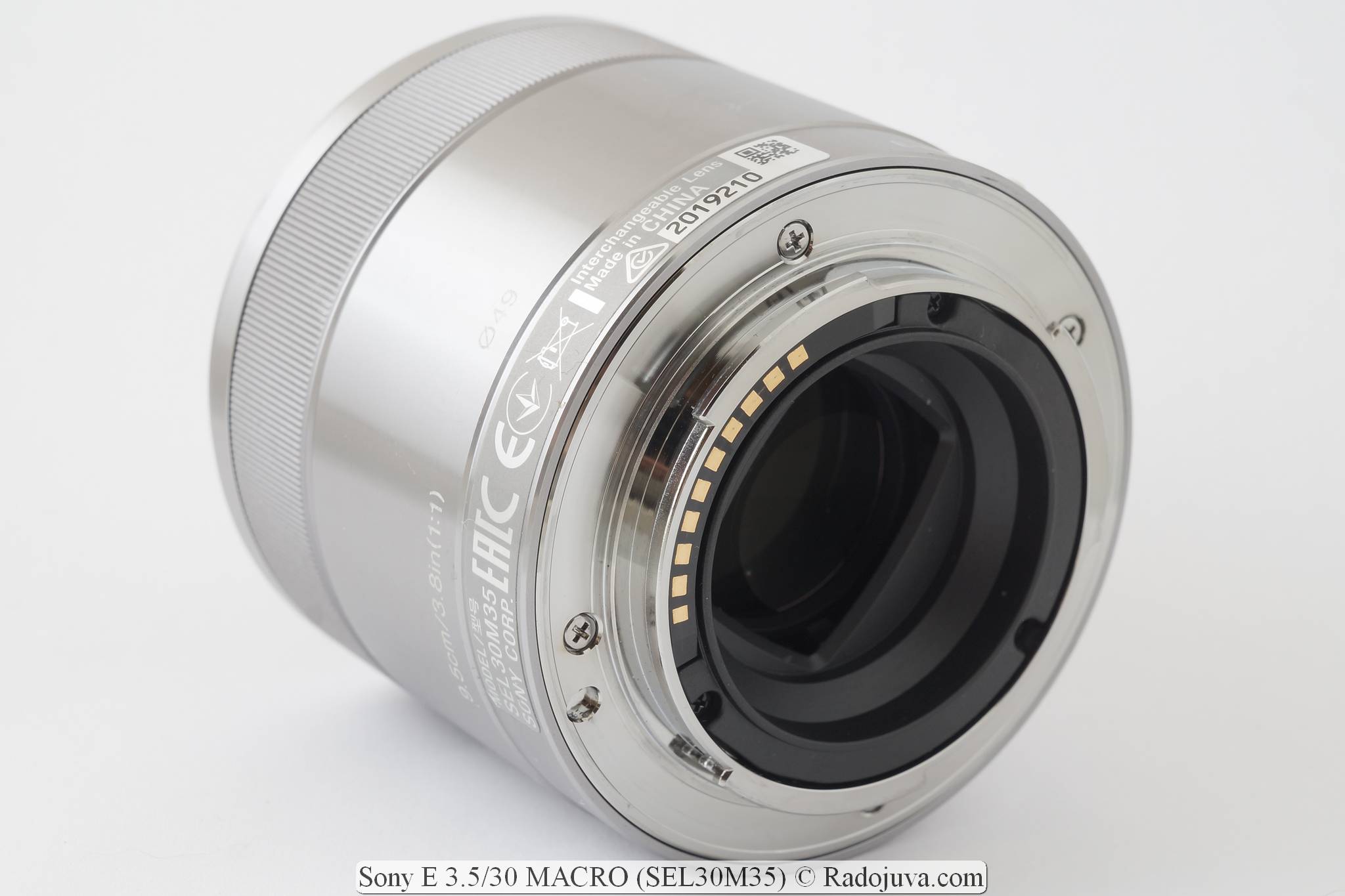 Sony E 3.5 / 30 MACRO review - macro lens for Sony E APS-C