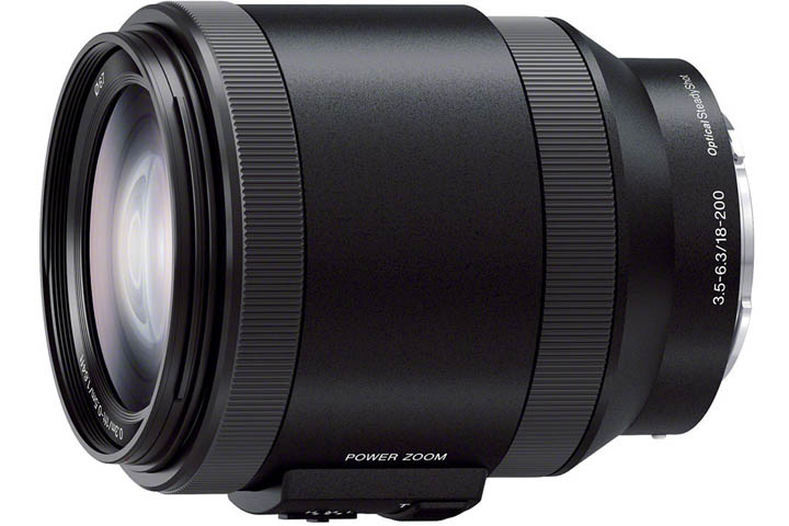 Sony E 3.5-6.3/18-200 OSS PZ (Optical Steady Shot, SELP18200, E-bevestiging)