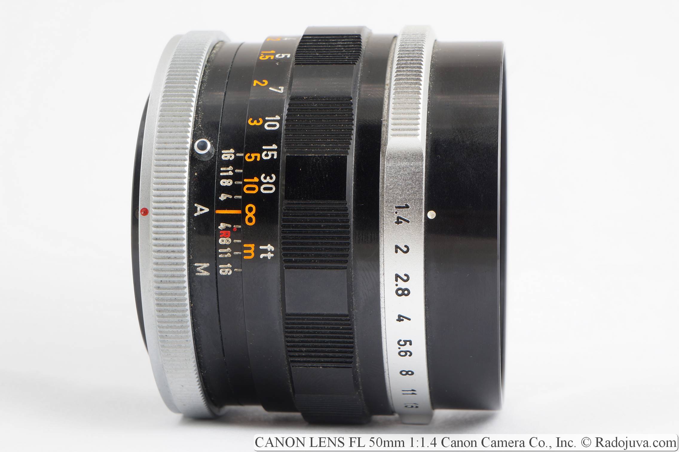 CANON LENS FL 50 mm 1:1.4 Canon Camera Co., Inc.