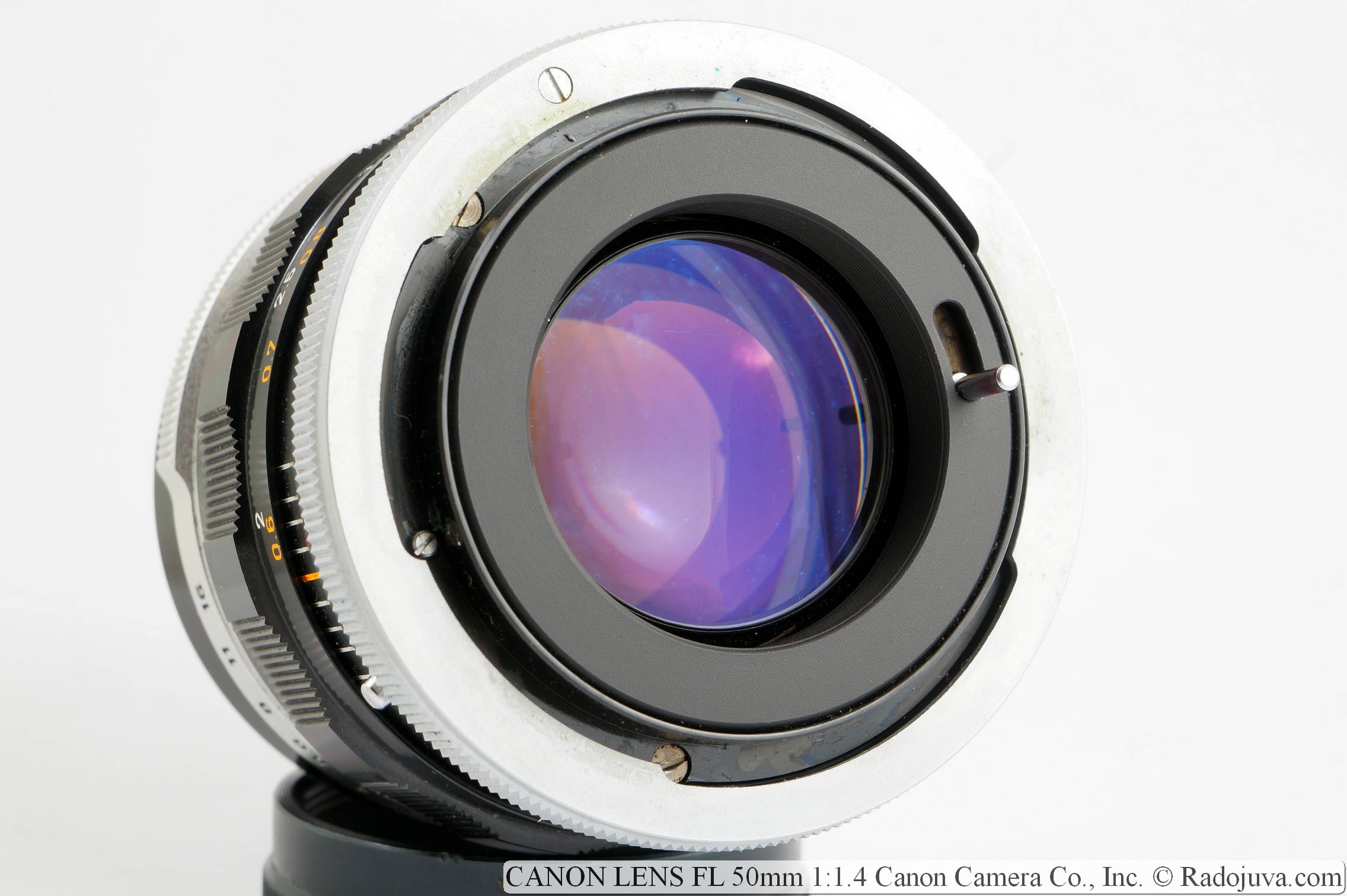 CANON LENS FL 50mm 1:1.4 Canon Camera Co., Inc.