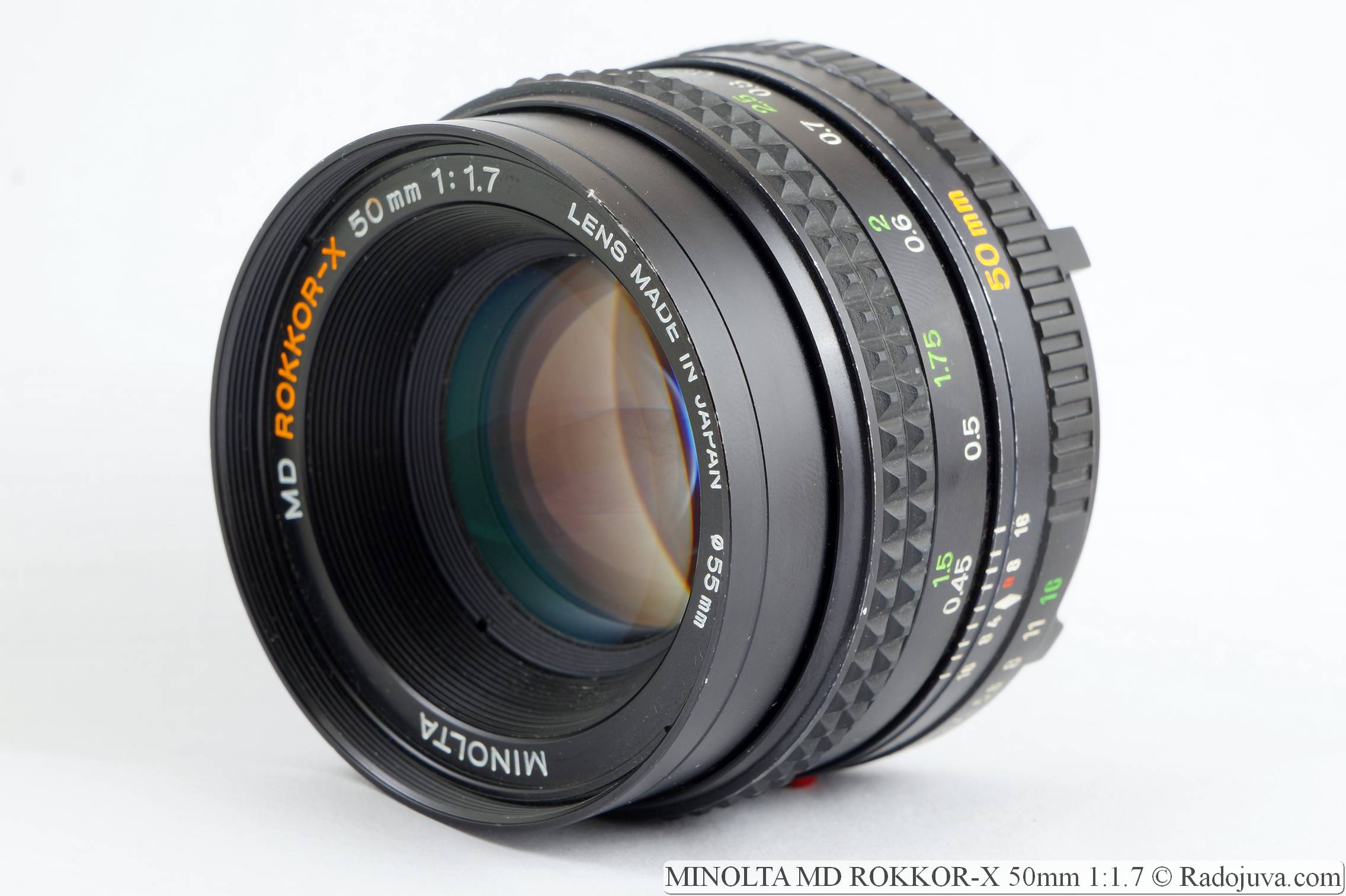 Brief review of MINOLTA MD ROKKOR-X 50mm 1:1.7 | Happy