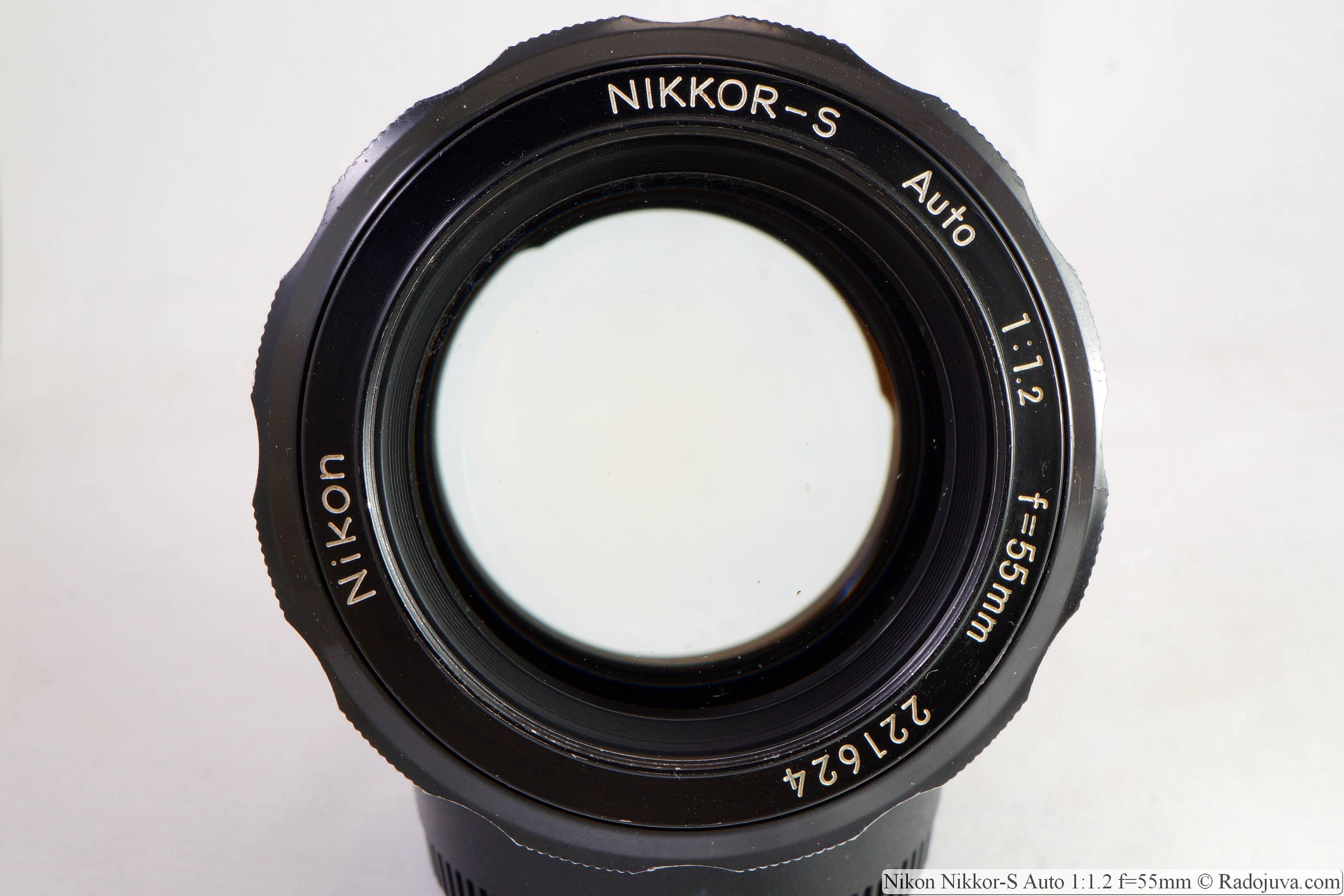  Nikon Nikkor-S Auto 1:1.2 f=55mm