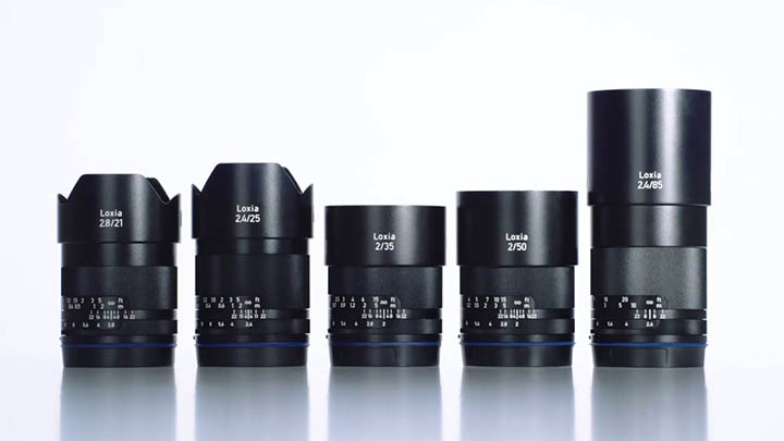 Zeiss Loxia Lens Lineup