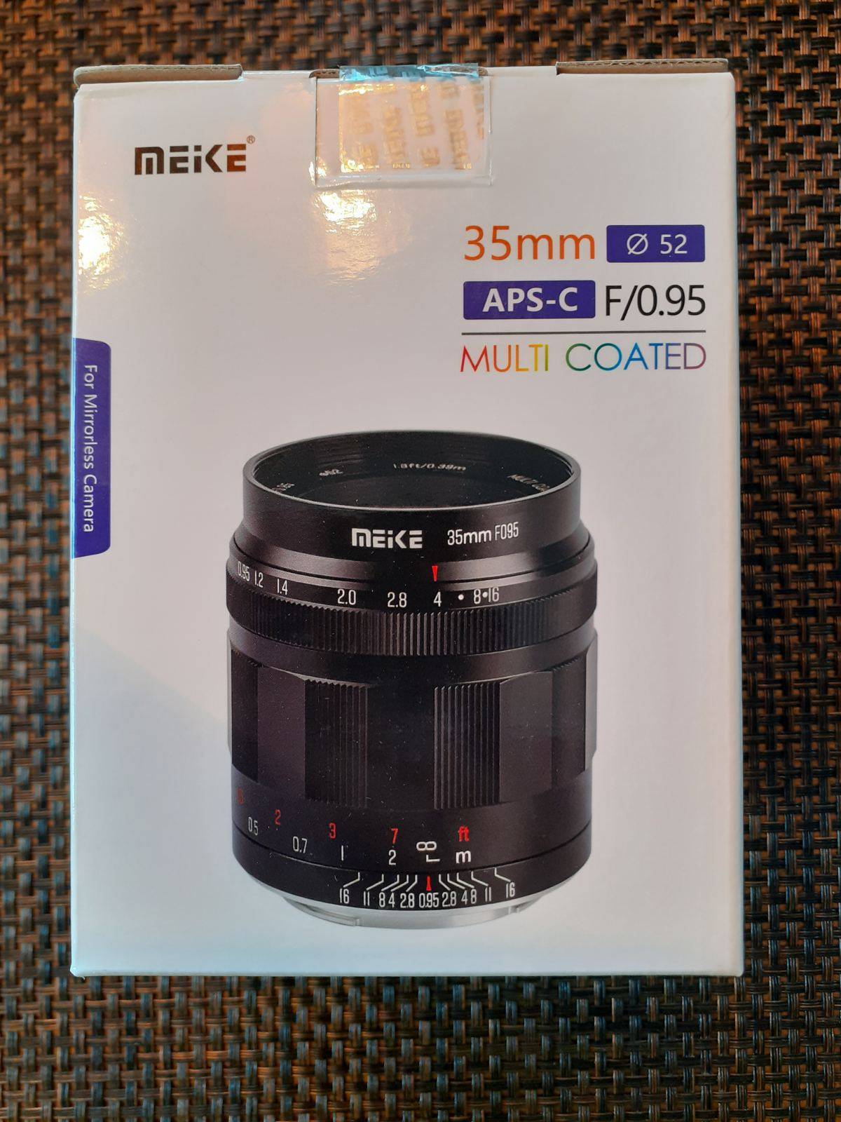 MEIKE 35 mm F0.95 multicapa (APS-C, Sony E)